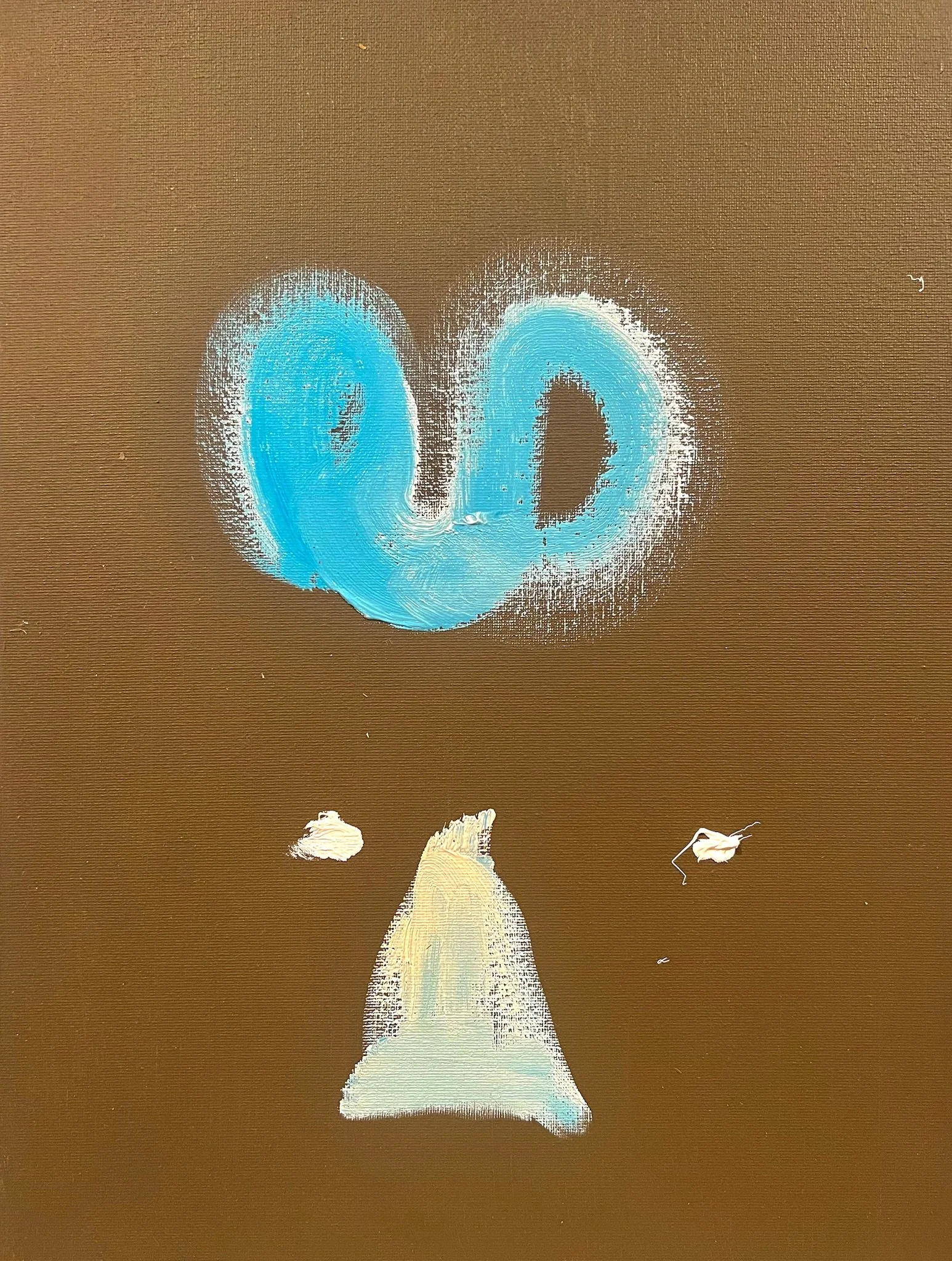 Untitled, 2023, oil on board