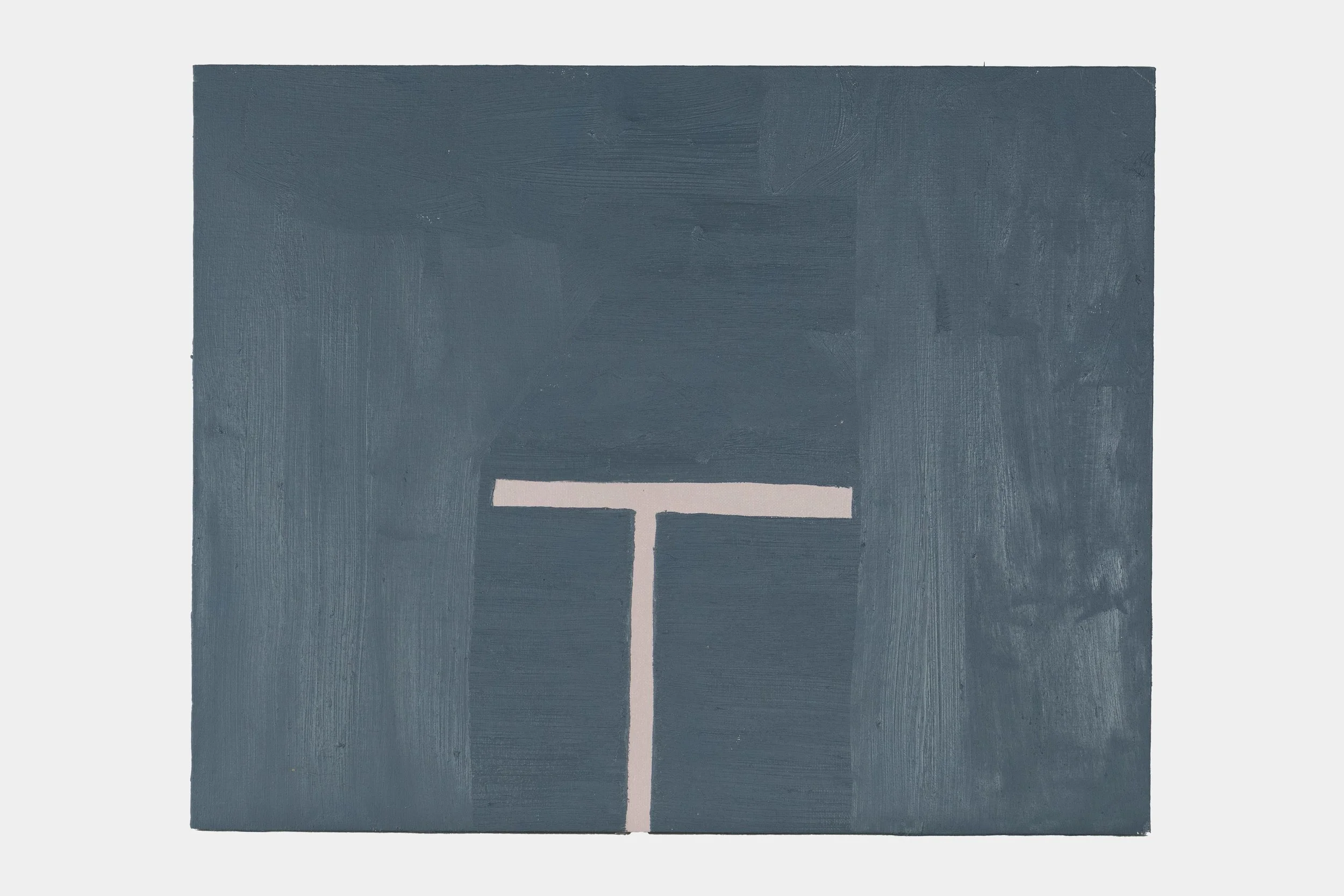 Untitled, 2020, Oil on canvas on board, 16 x 20 in (40.6 x 50.8 cm)