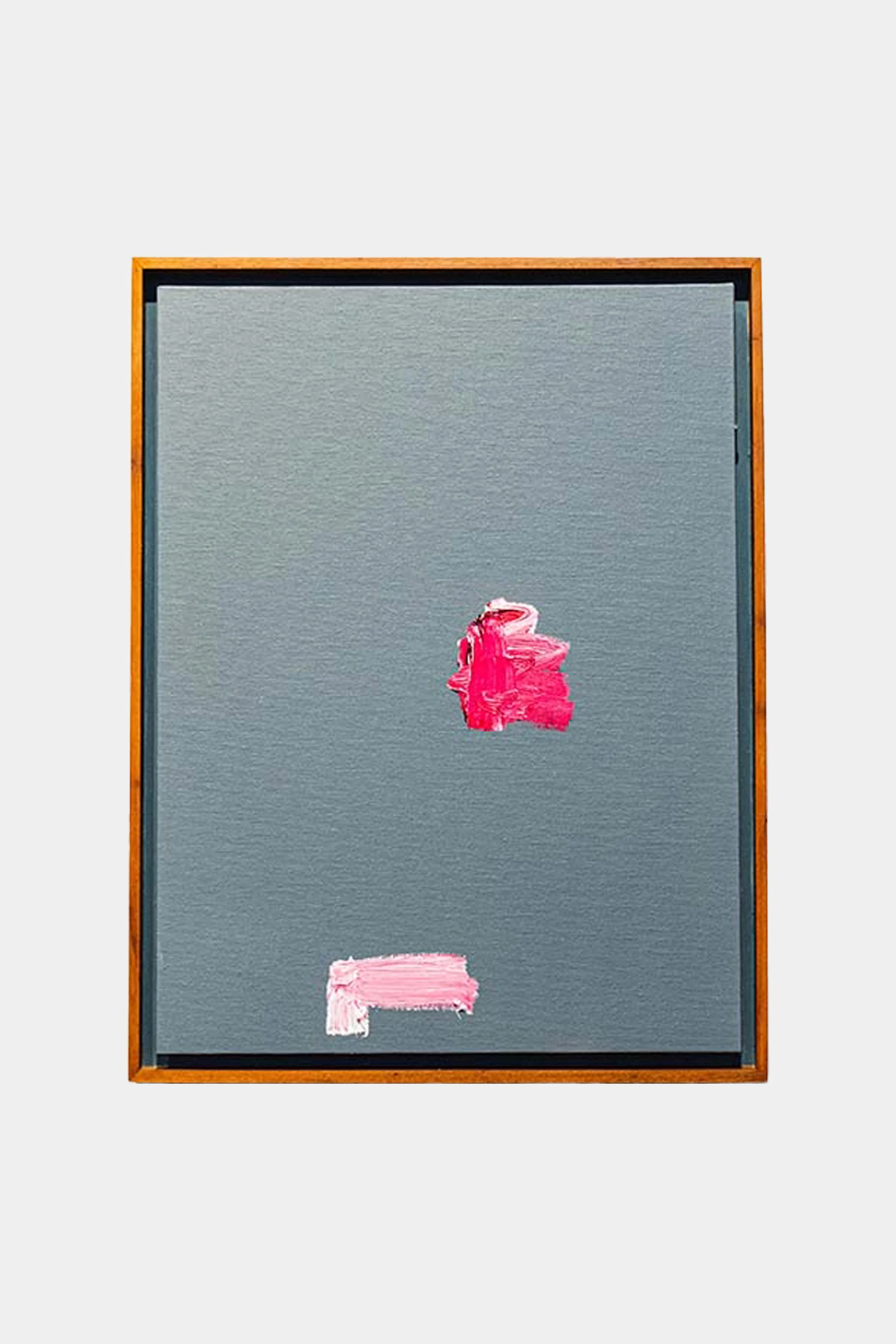 2021, oil on board