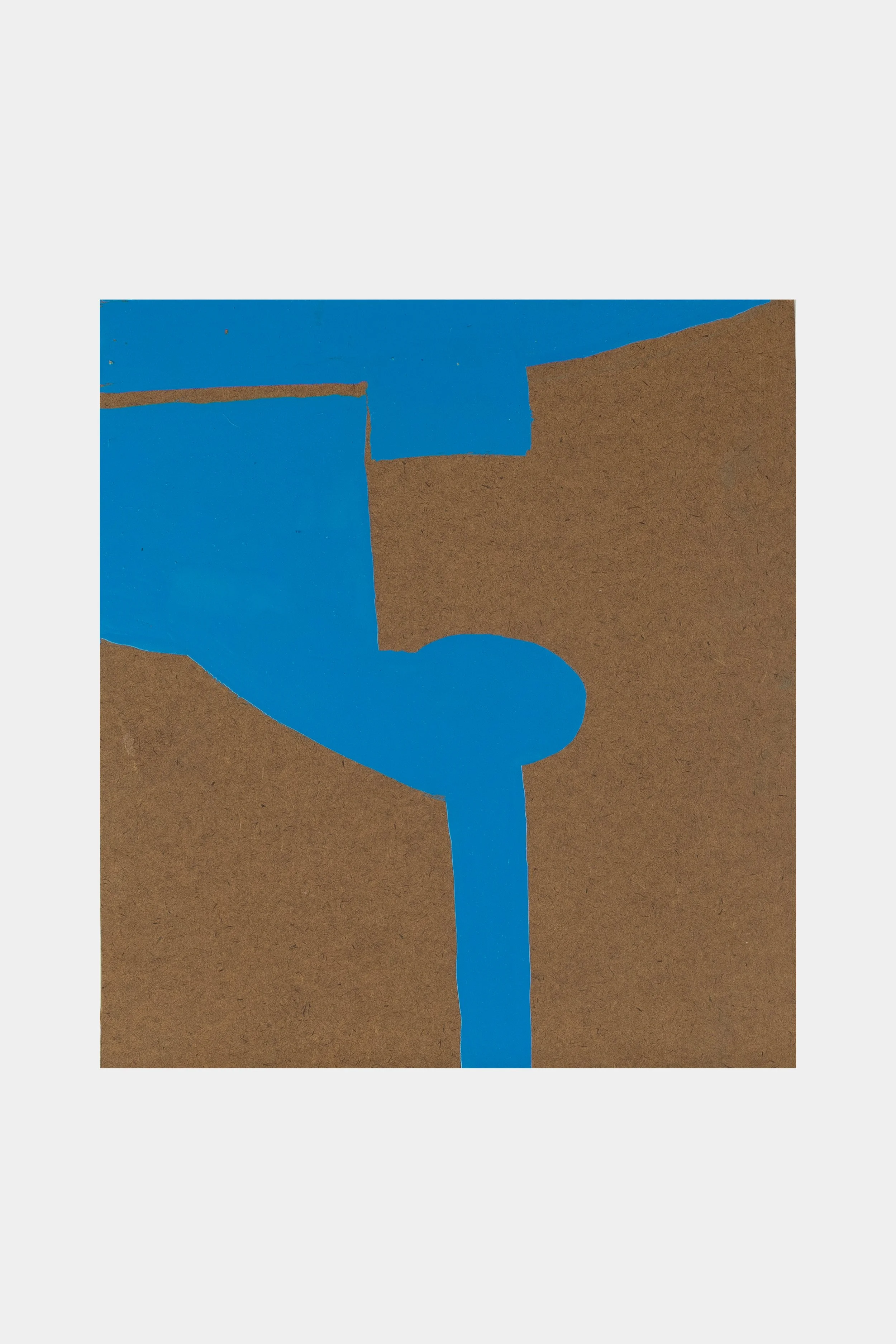 Untitled, 2016, enamel on masonite, 13 x 12 in (33 × 30.5 cm)