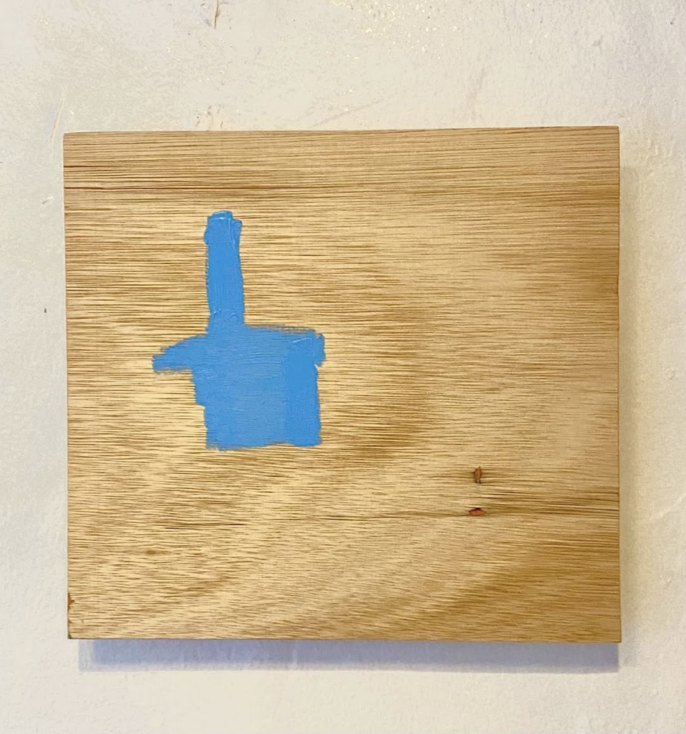 Untitled, 2021, oil on plywood