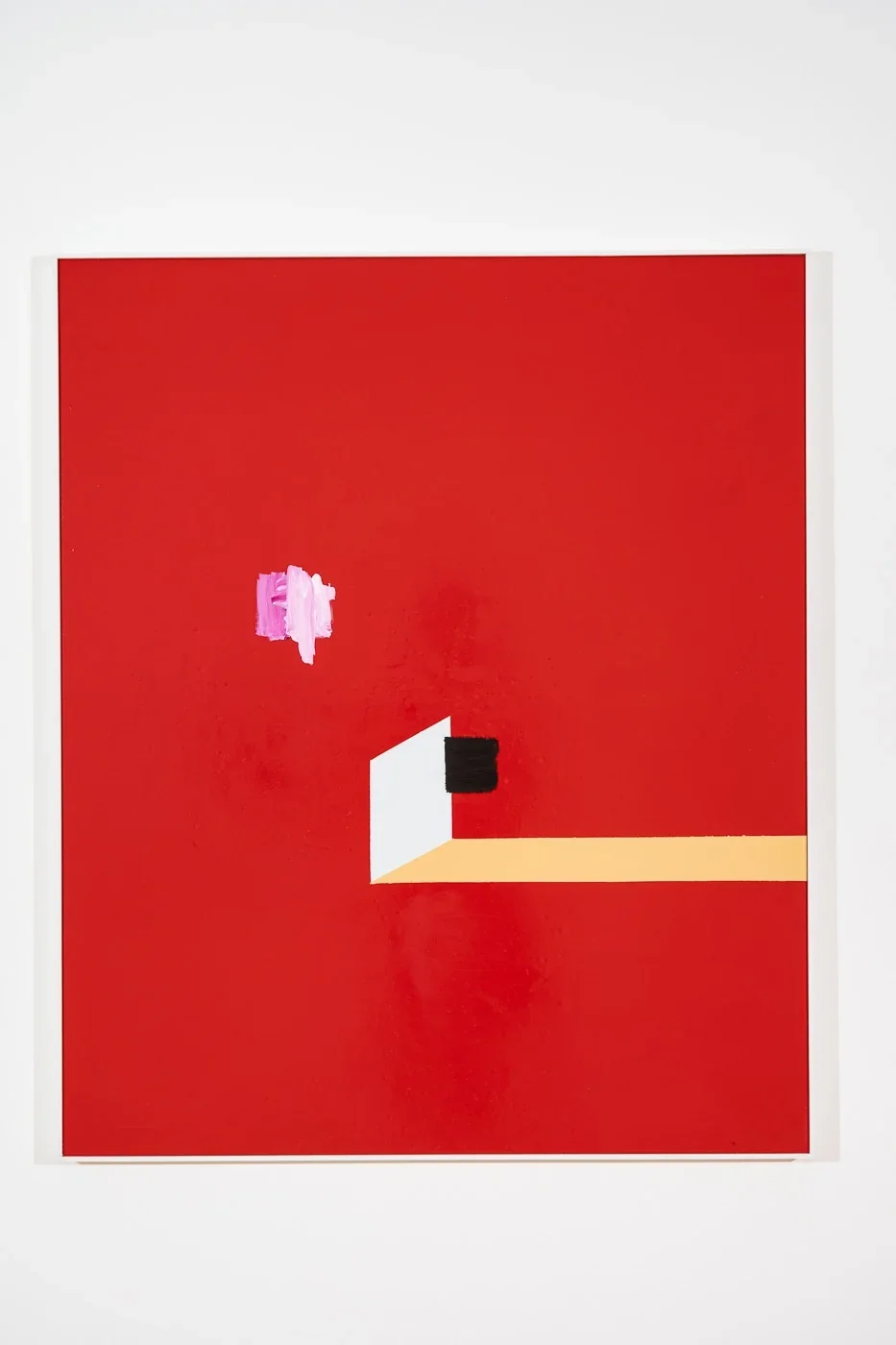 The Taut and the Tame I, 2021–22, Oil and enamel on board, 121.5 x 101.5 cm