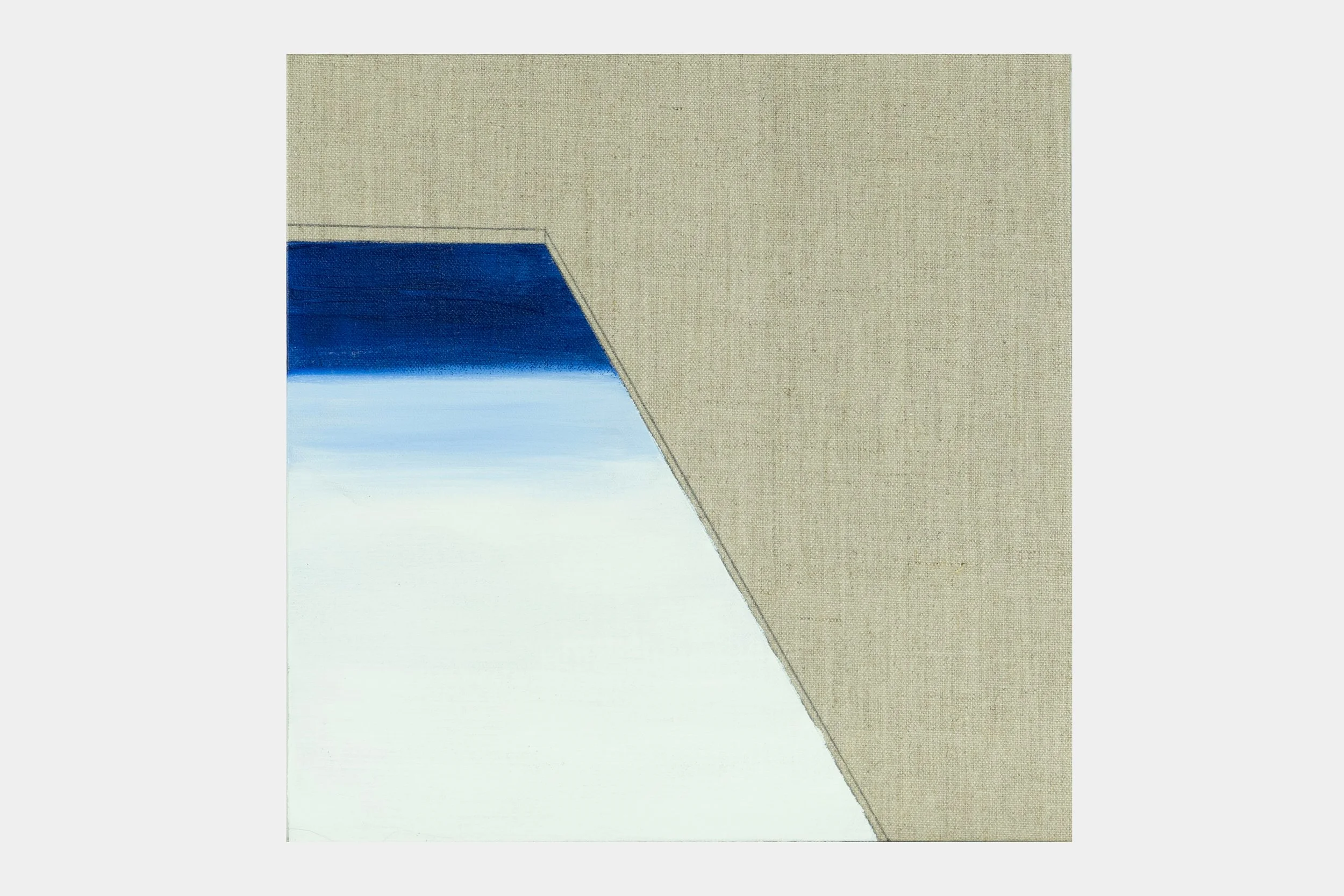 Untitled, 2017, Oil on canvas on board, 11 3/4 x 11 3/4 in (30 cm x 30 cm)