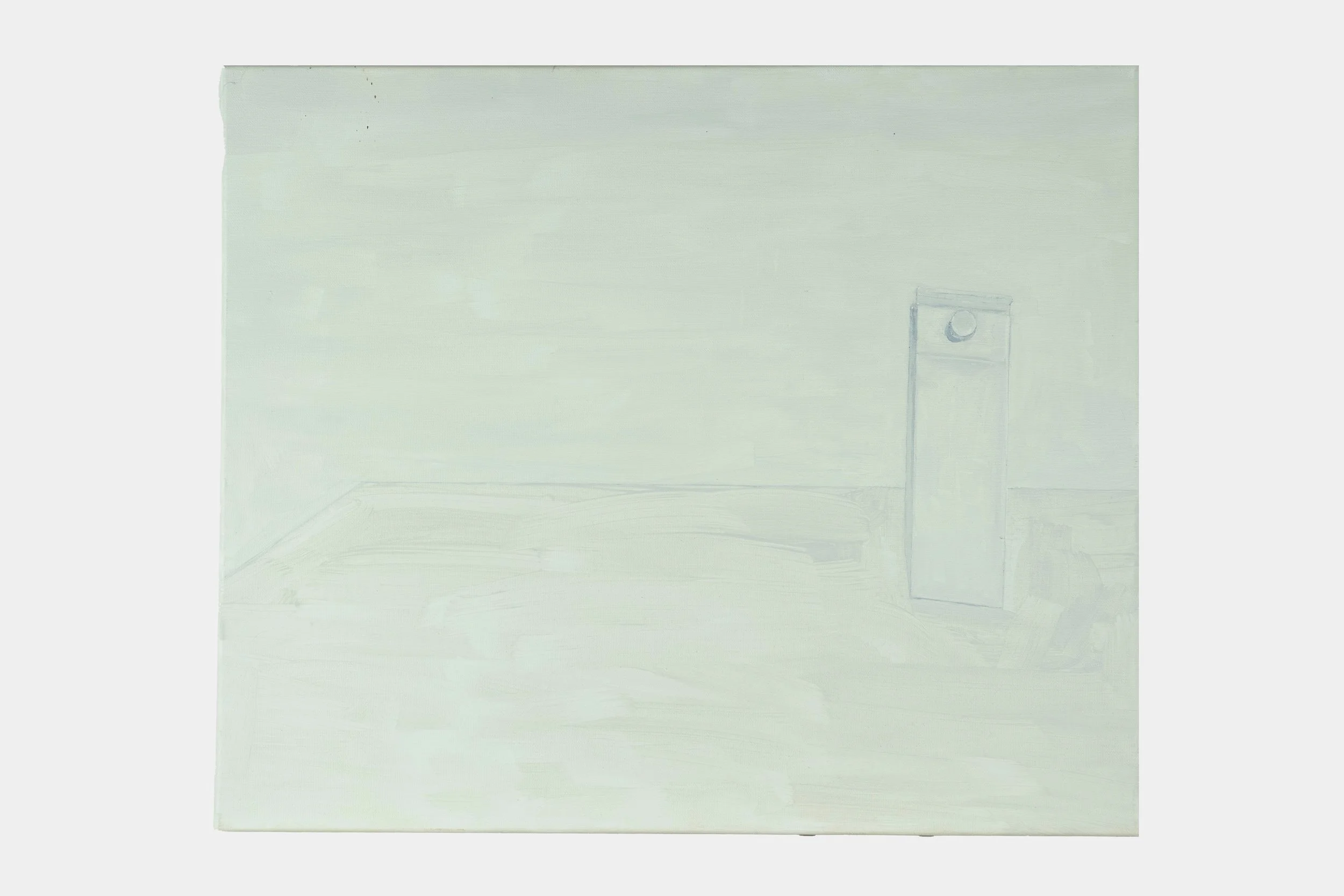 Untitled, 2017, Oil on canvas, 19 3/4 x 23 1/2 in (50 x 60 cm)