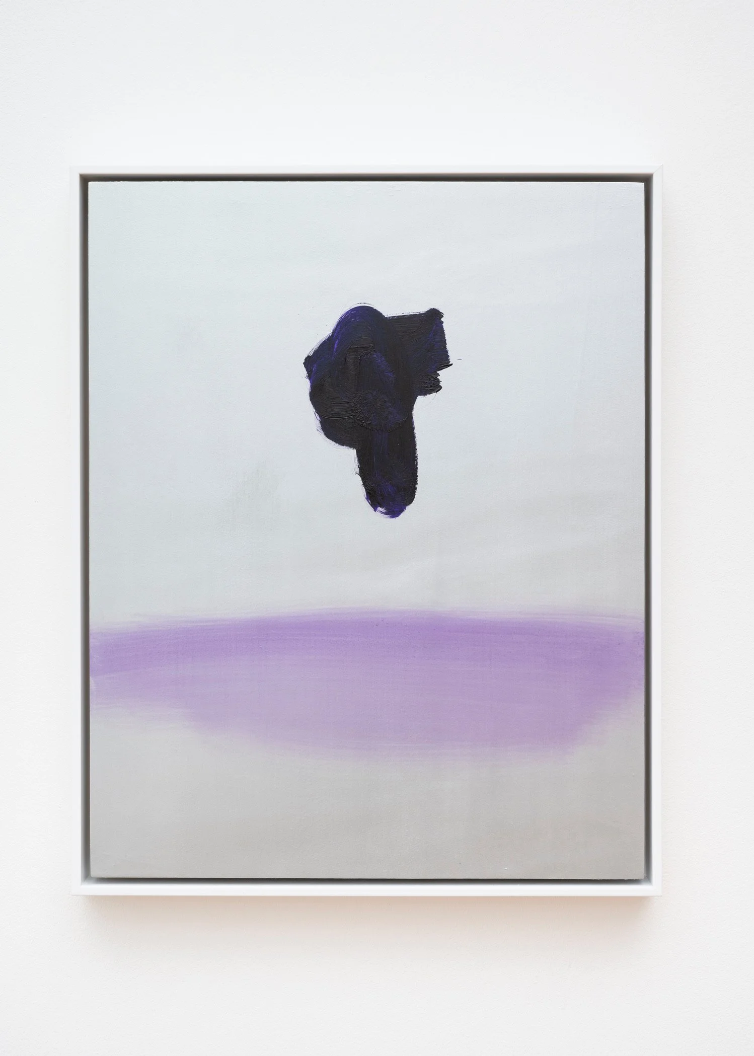 Along the Banks of Rivers, 2021, oil on board, 53 cm × 43 cm