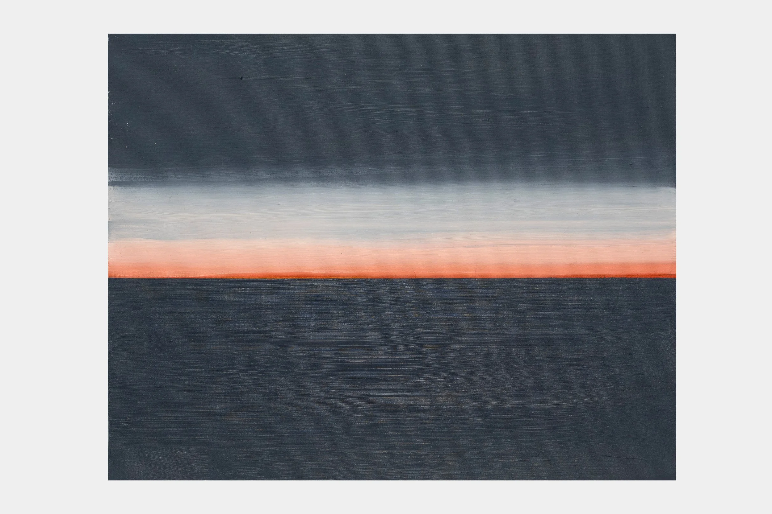 Untitled, 2018, Oil on board, 16 x 20 in (40.6 x 50.8 cm)