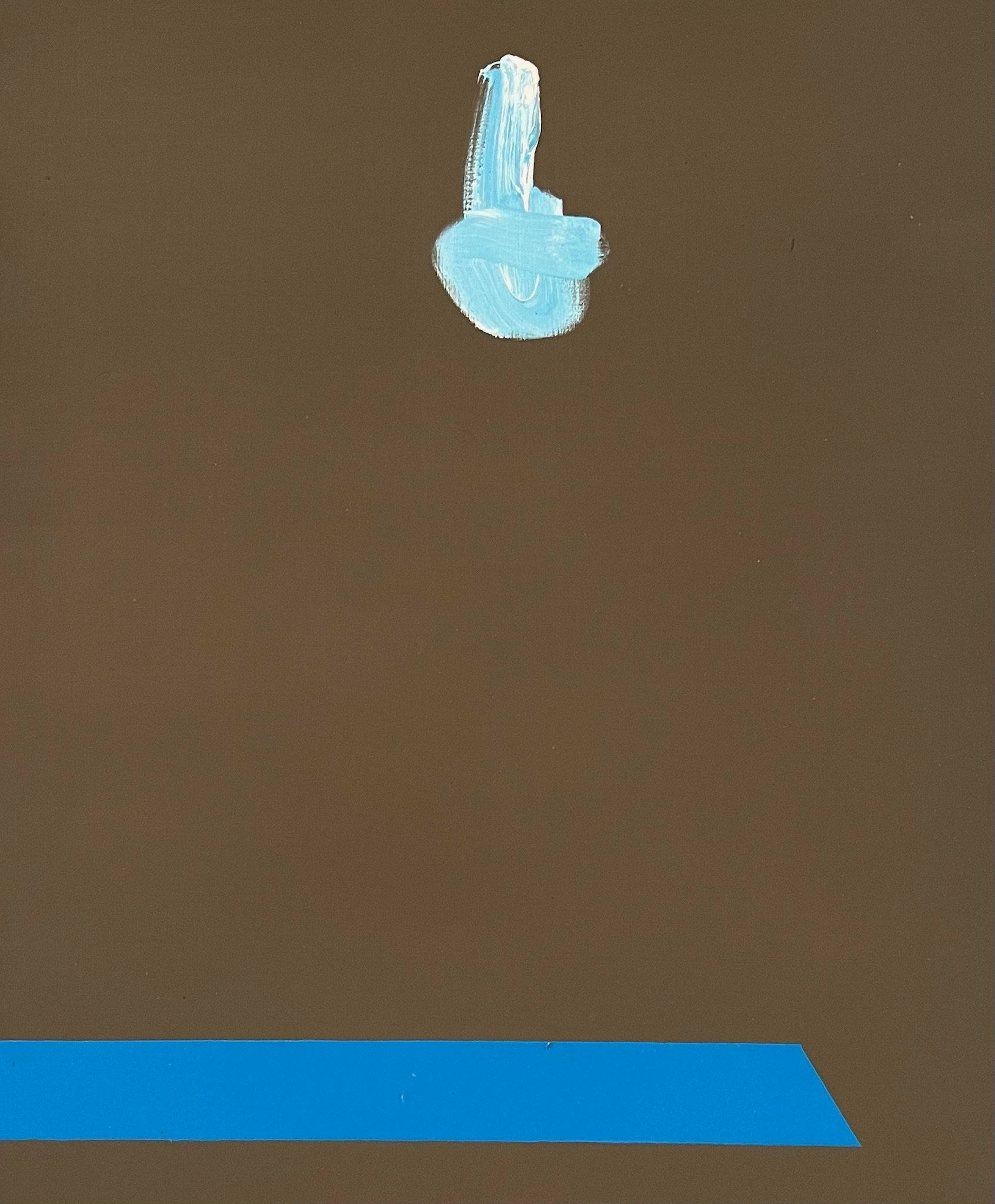 Untitled, 2023, oil on board