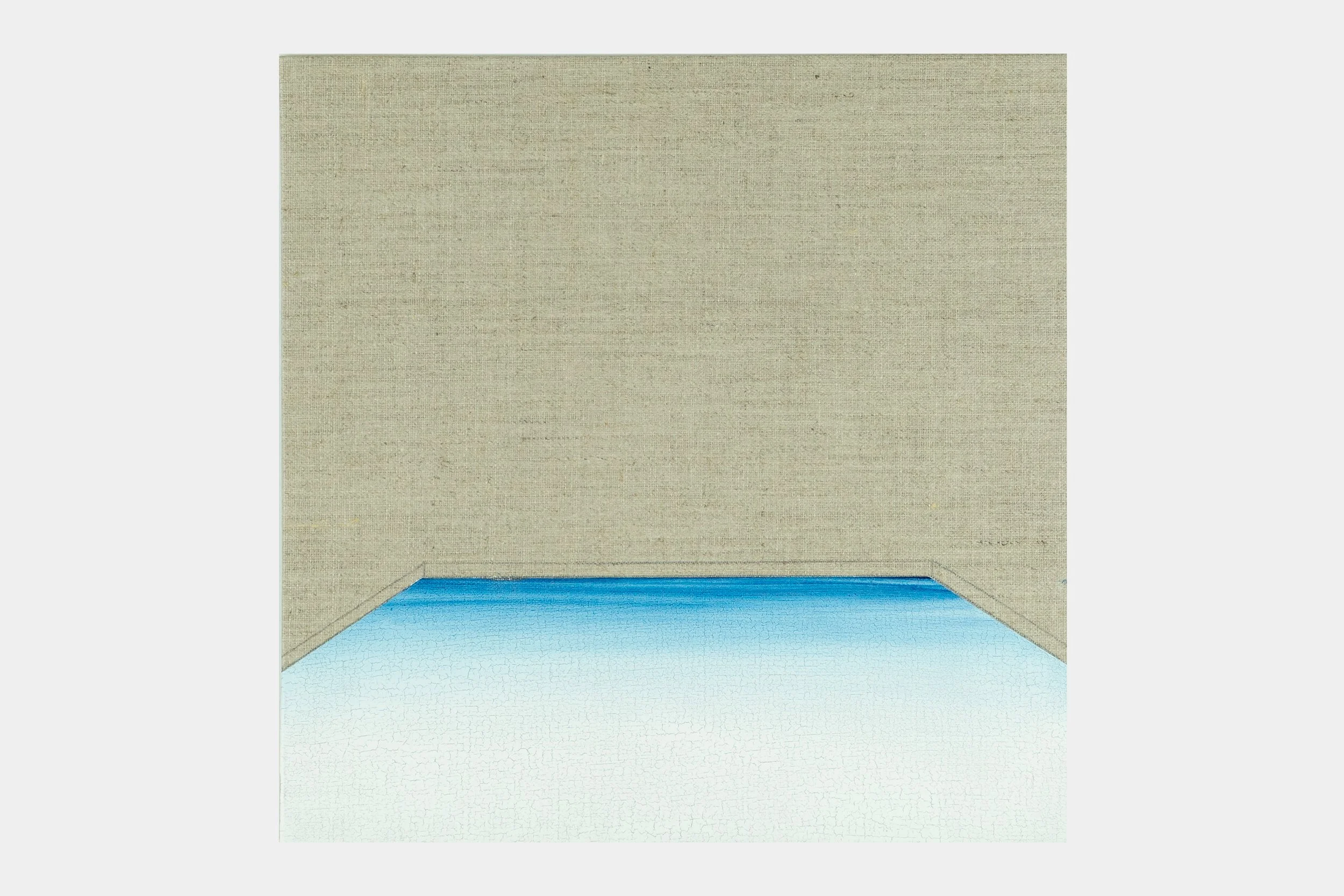 Untitled, 2017, Oil on canvas on board, 11 3/4 x 11 3/4 in (30 cm x 30 cm)