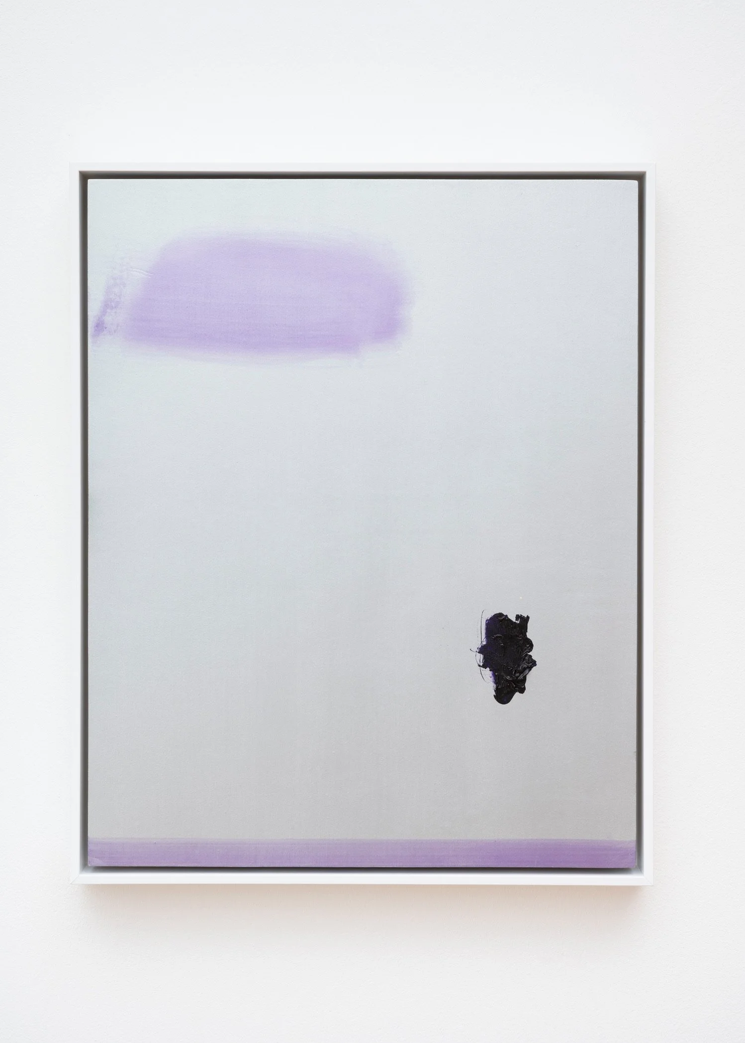 For Minor Sky, 2021, oil on board, 53 cm × 43 cm