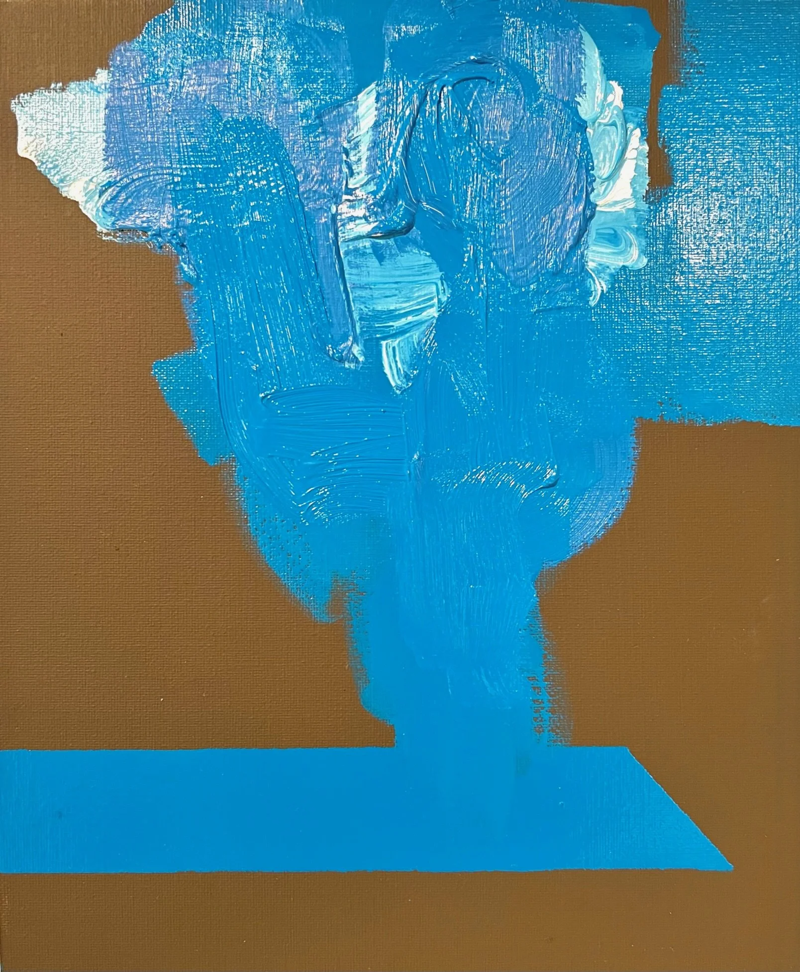 Untitled, 2023, oil on board