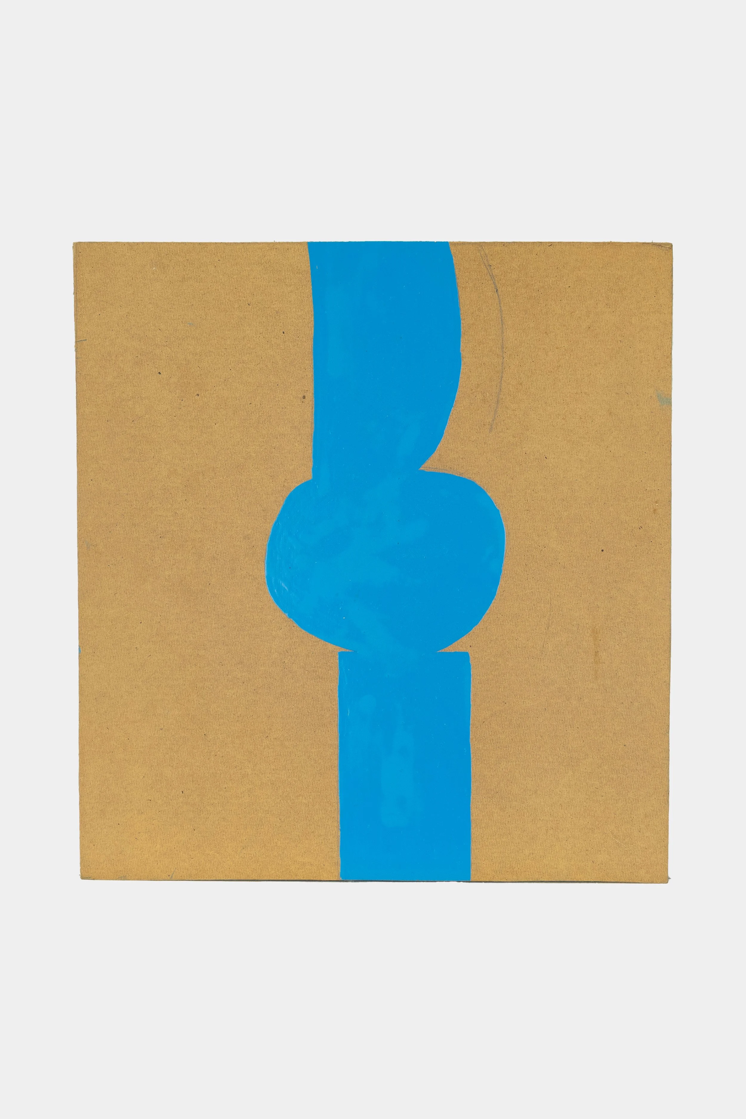 Untitled, 2016, enamel on masonite, 16 x 15 in (40.6 × 38.1 cm)
