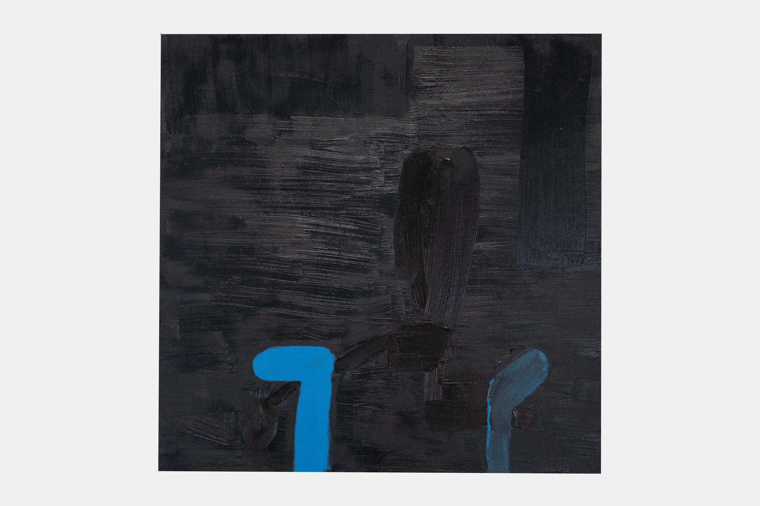 Untitled, 2021, Oil on canvas on board, 24 x 24 in (61 x 61 cm)