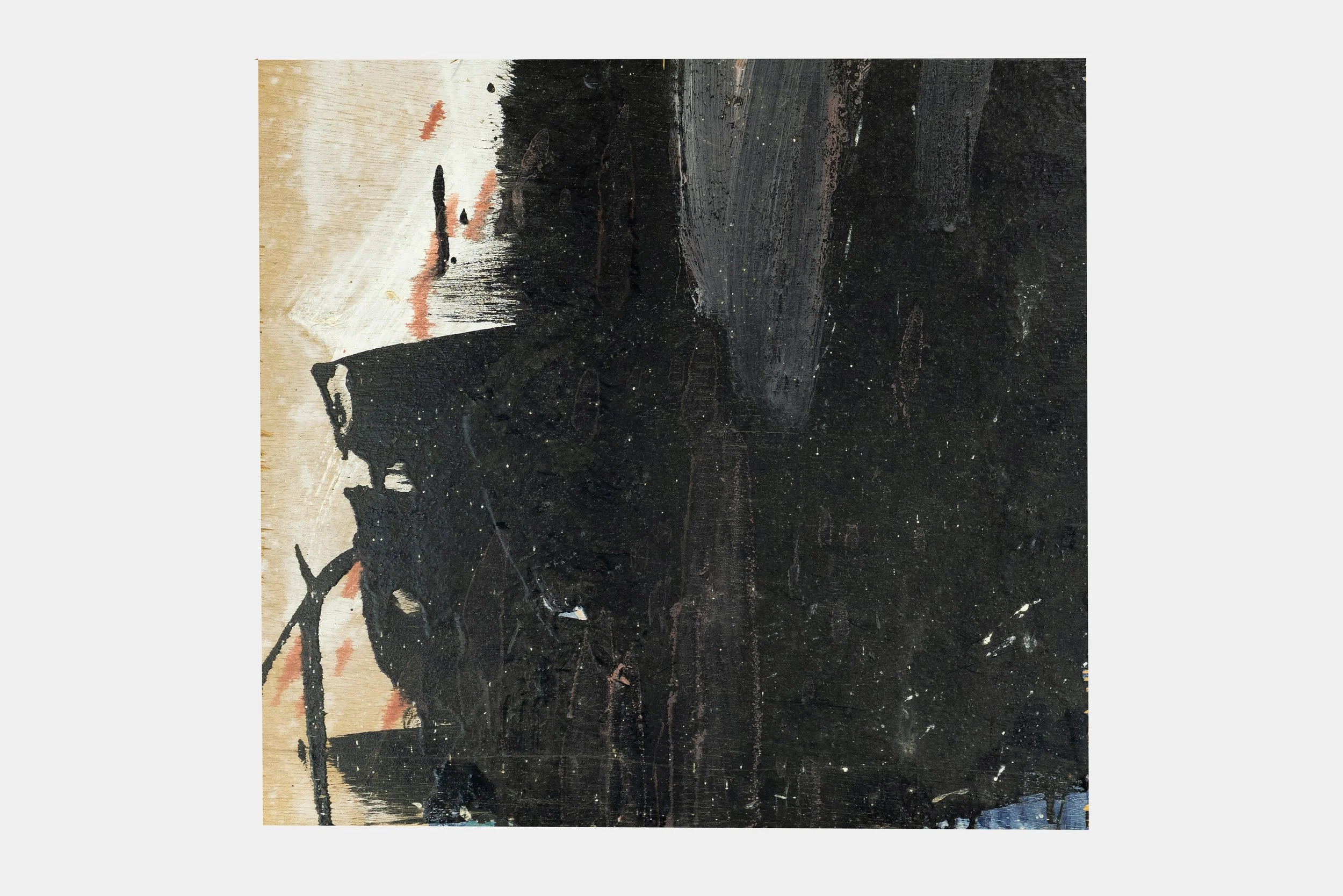 Untitled, 1993, oil on plywood, 14 x 15 in (35.6 x 38.1 cm)