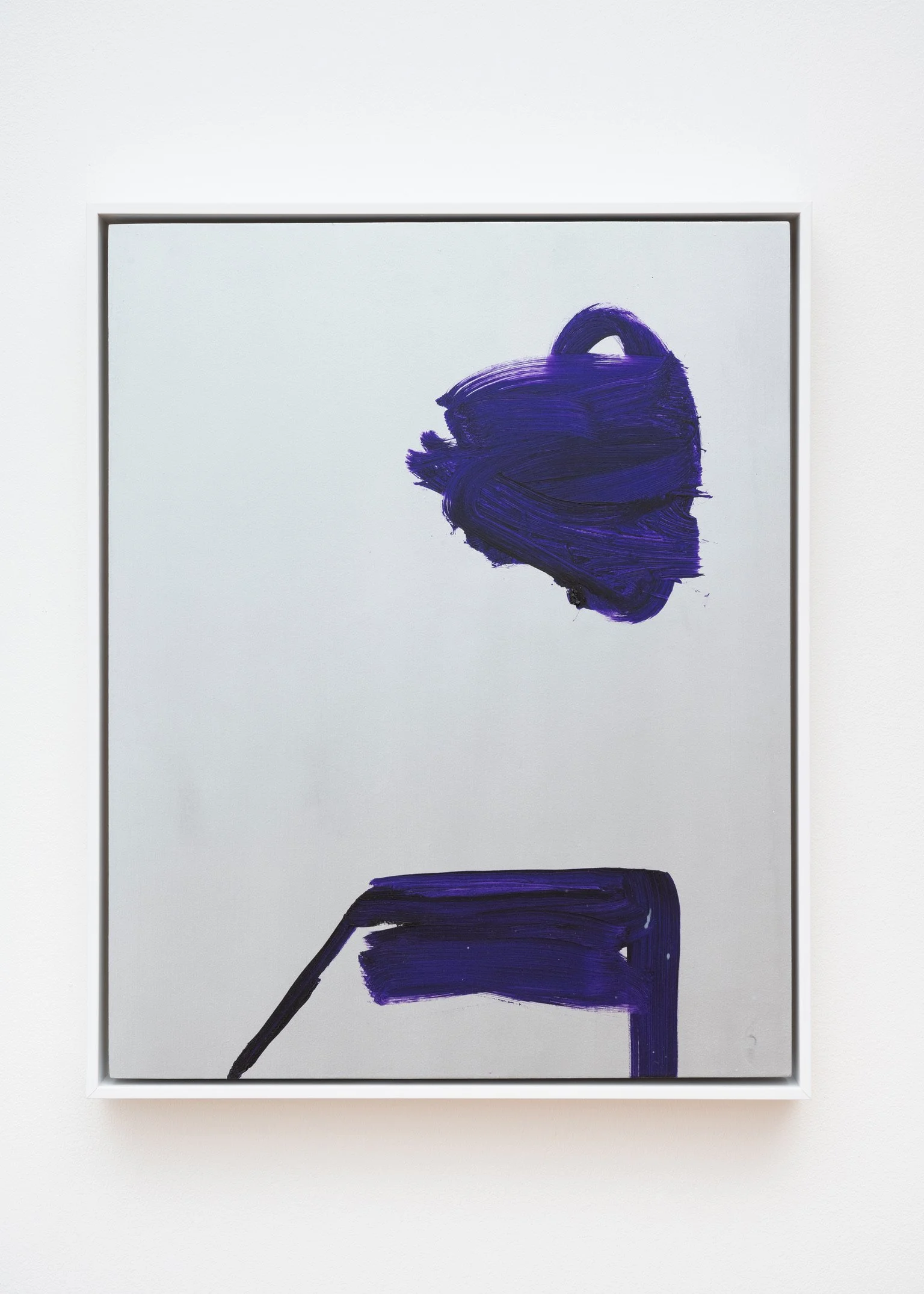 The Transaction, 2021, oil on board, 53 cm × 43 cm