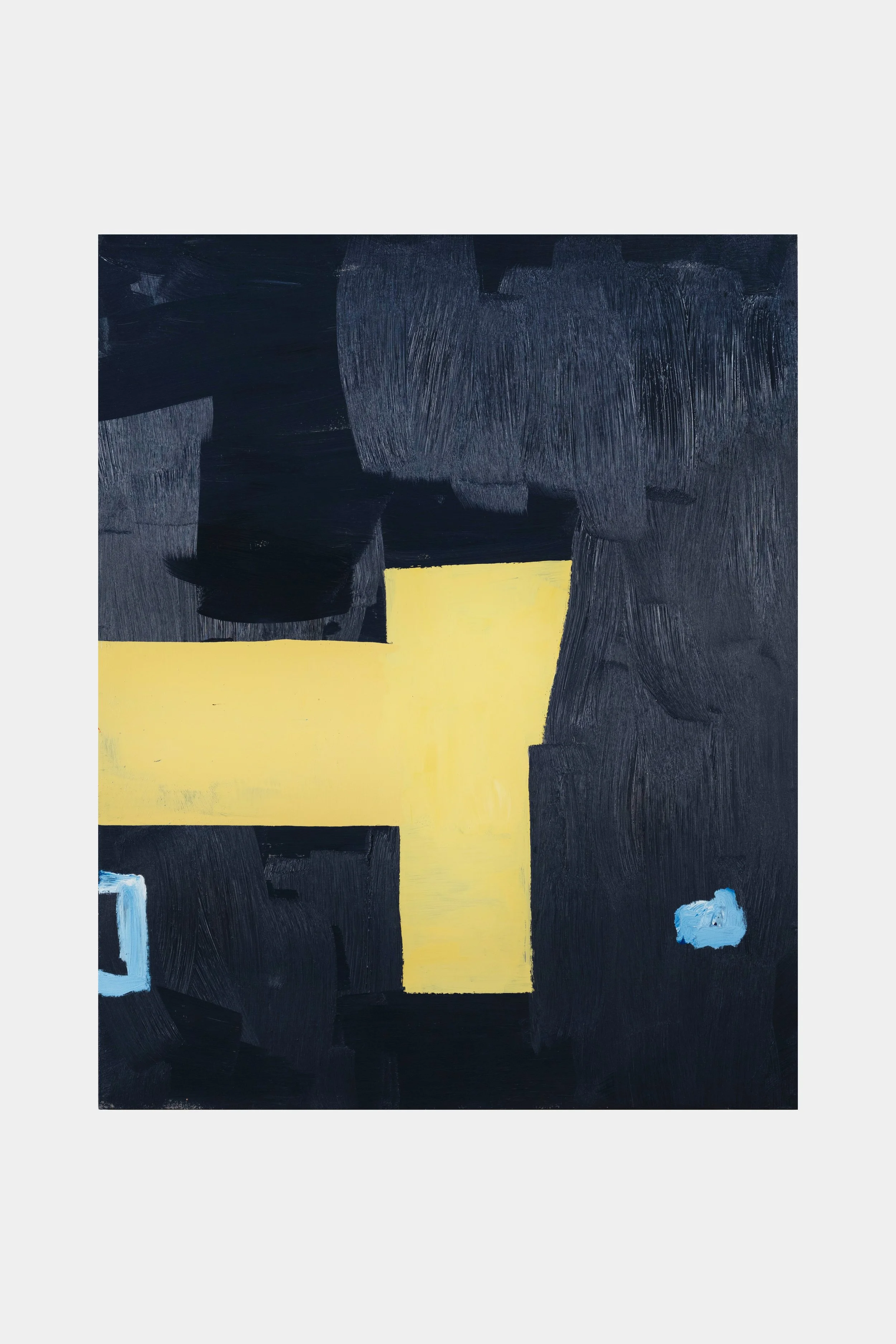 Untitled, 2021, Oil on wood, 30 x 24 in (76.2 x 61 cm)