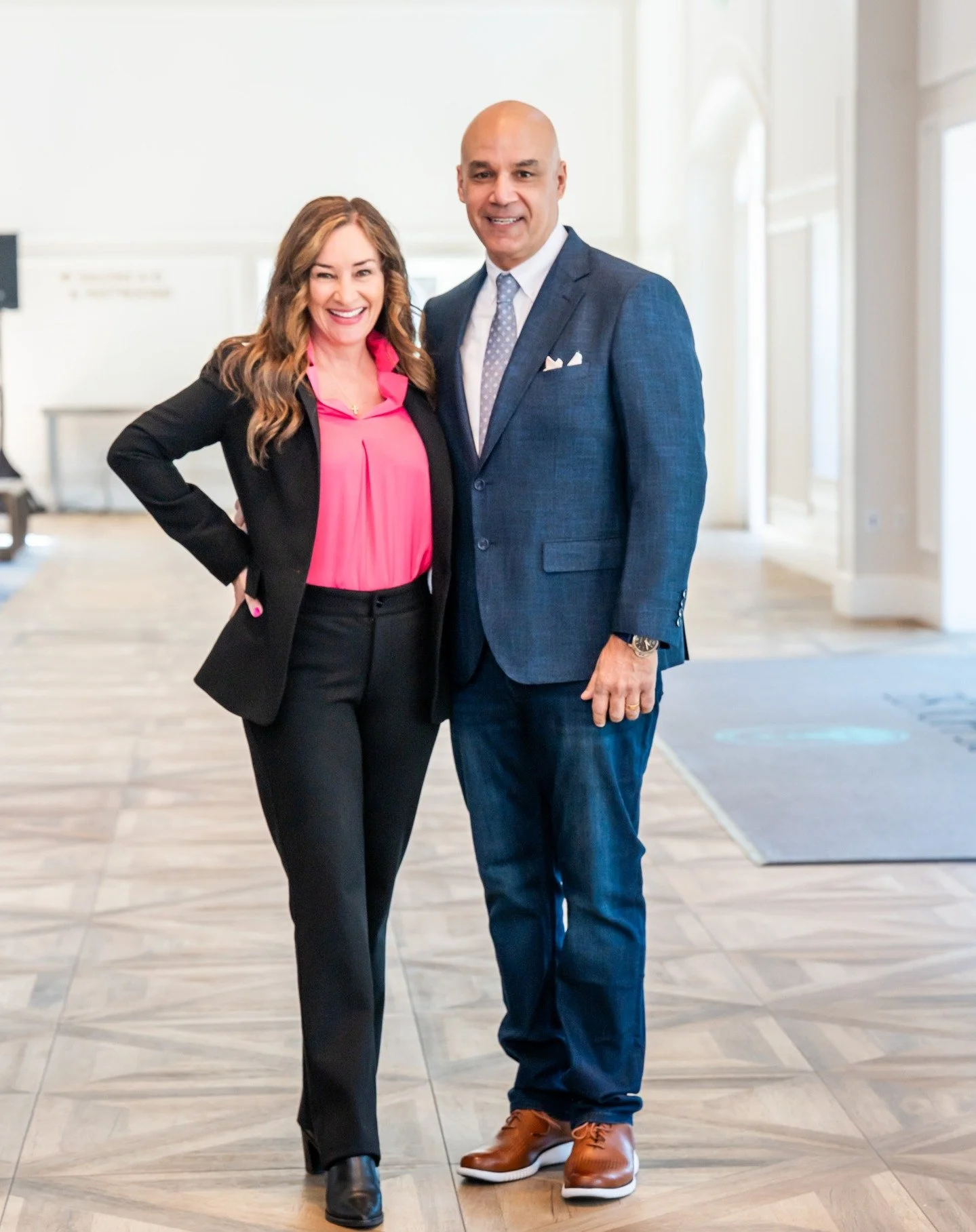 Two of your fearless leaders! 👏#AIRKickoff2025 #AIRUnleashed