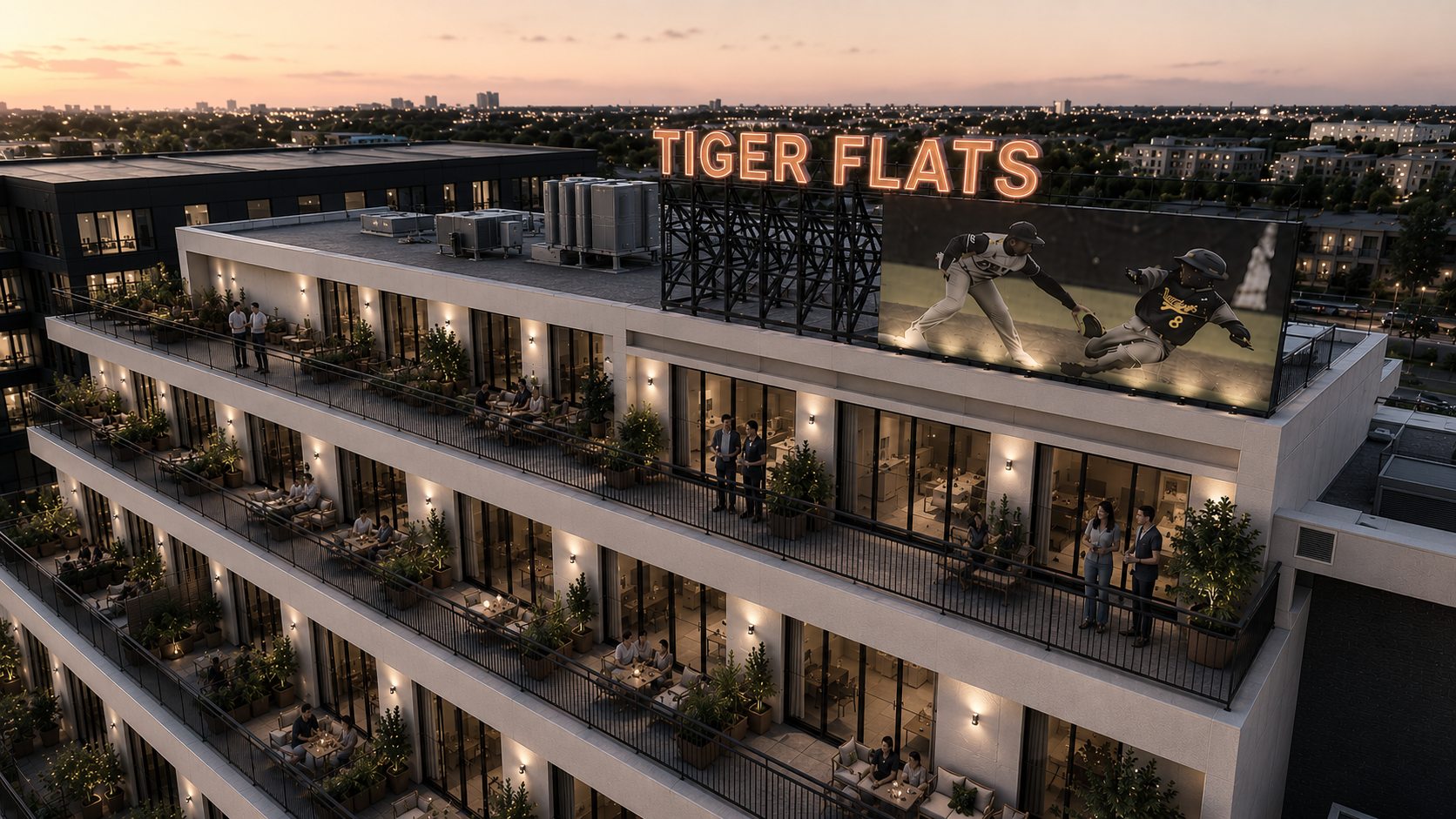 Old Tiger Stadium Housing¹