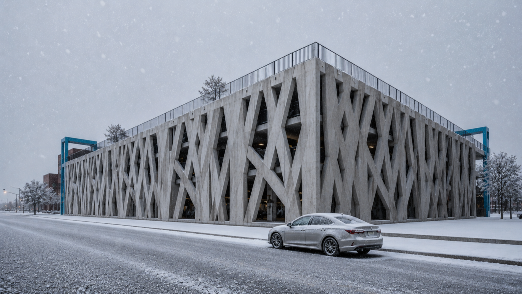Delaware Ave Parking Structure³