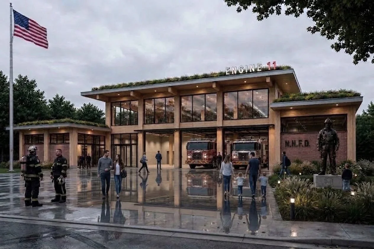 Mass Timber Firehouse¹
