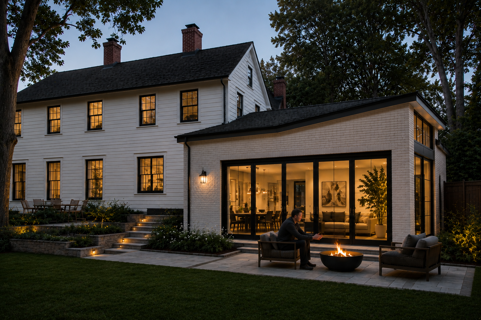The Johnson's Home Addition in Huntington Valley PA