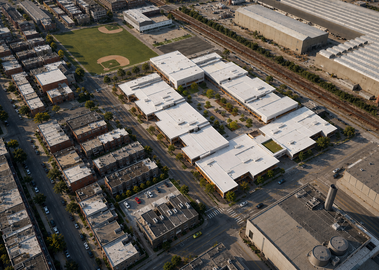 Elementary Charter School Aerial³