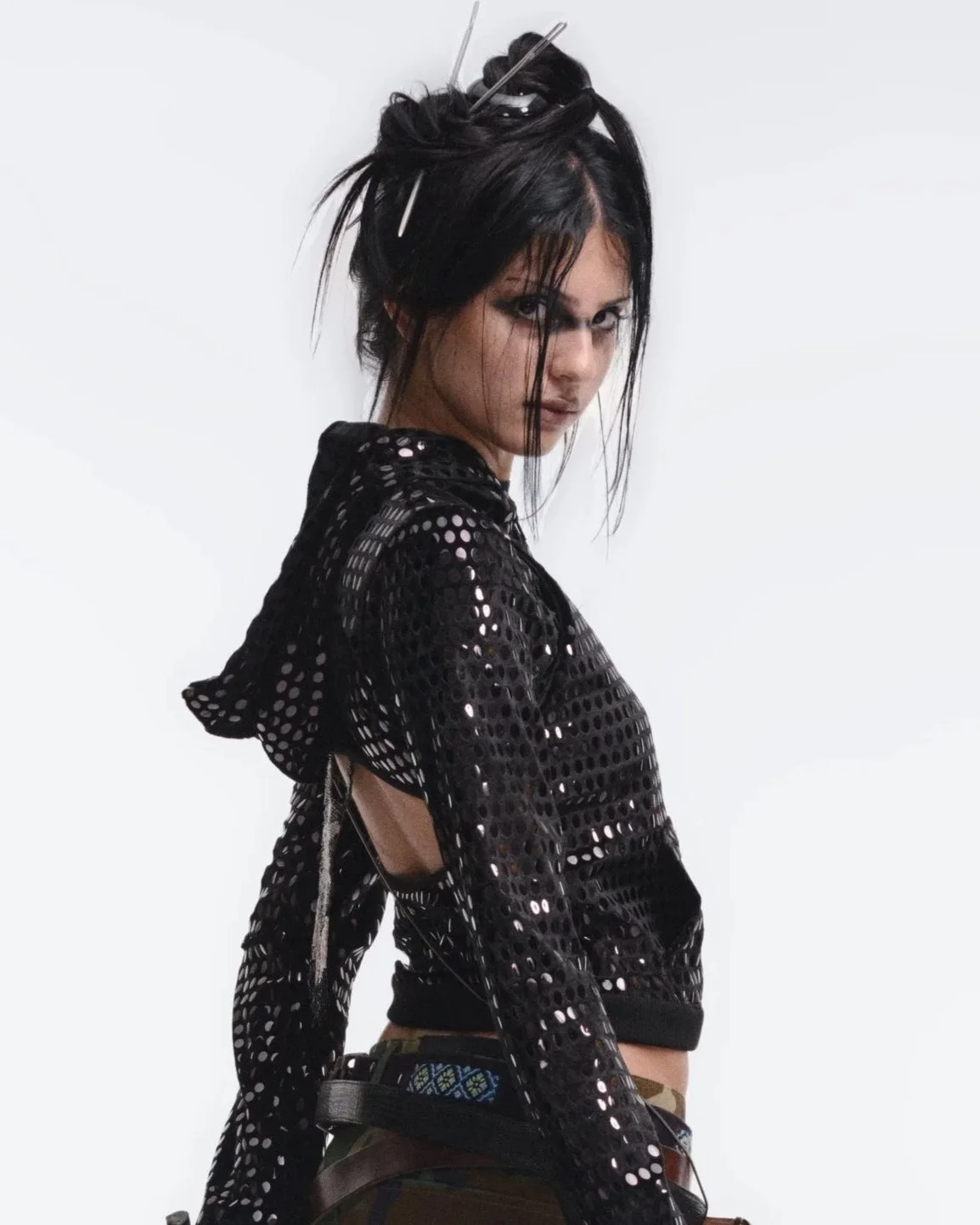 SEQUIN HOODIE