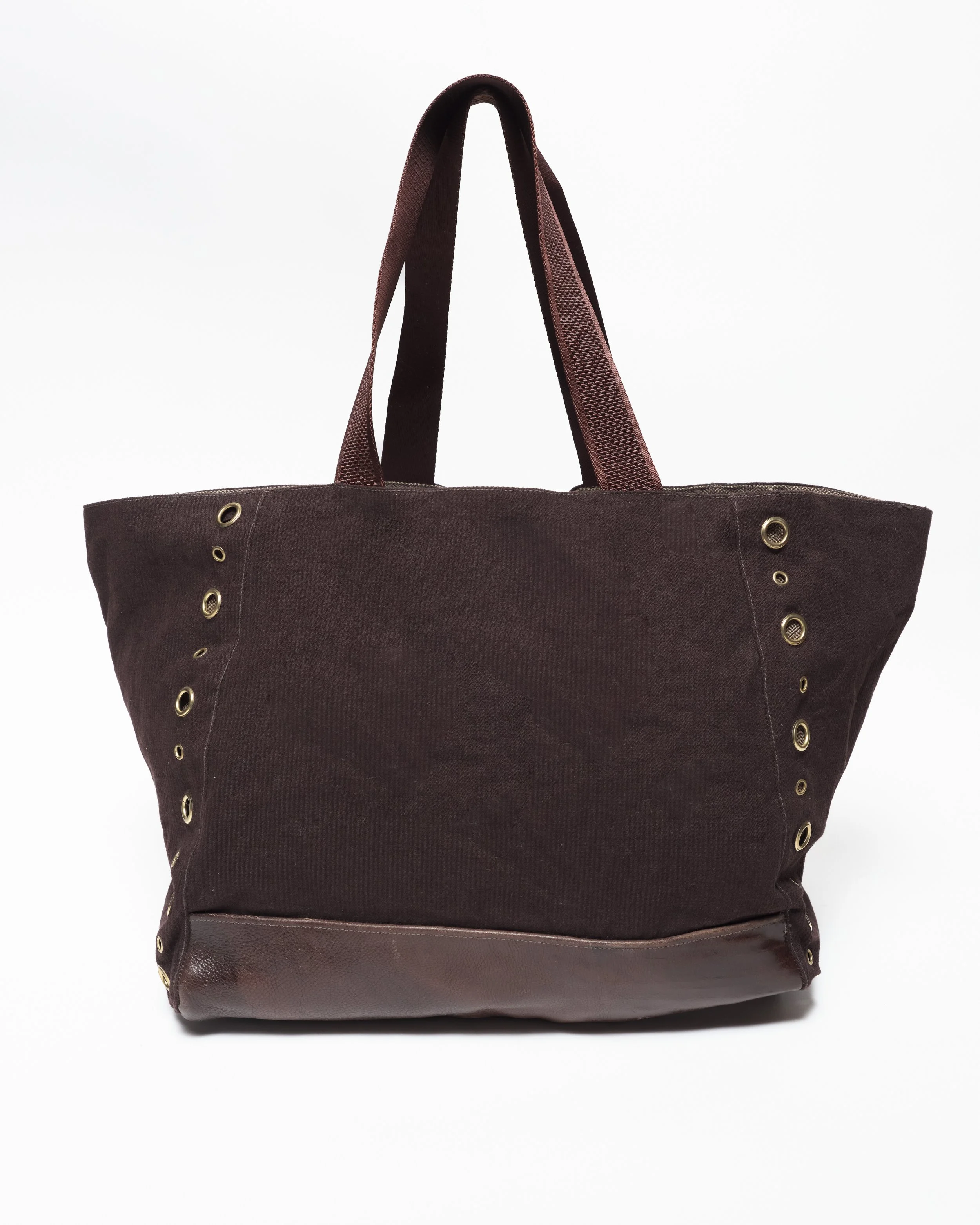 PORCELAIN TOTE - TEXTURED BROWN