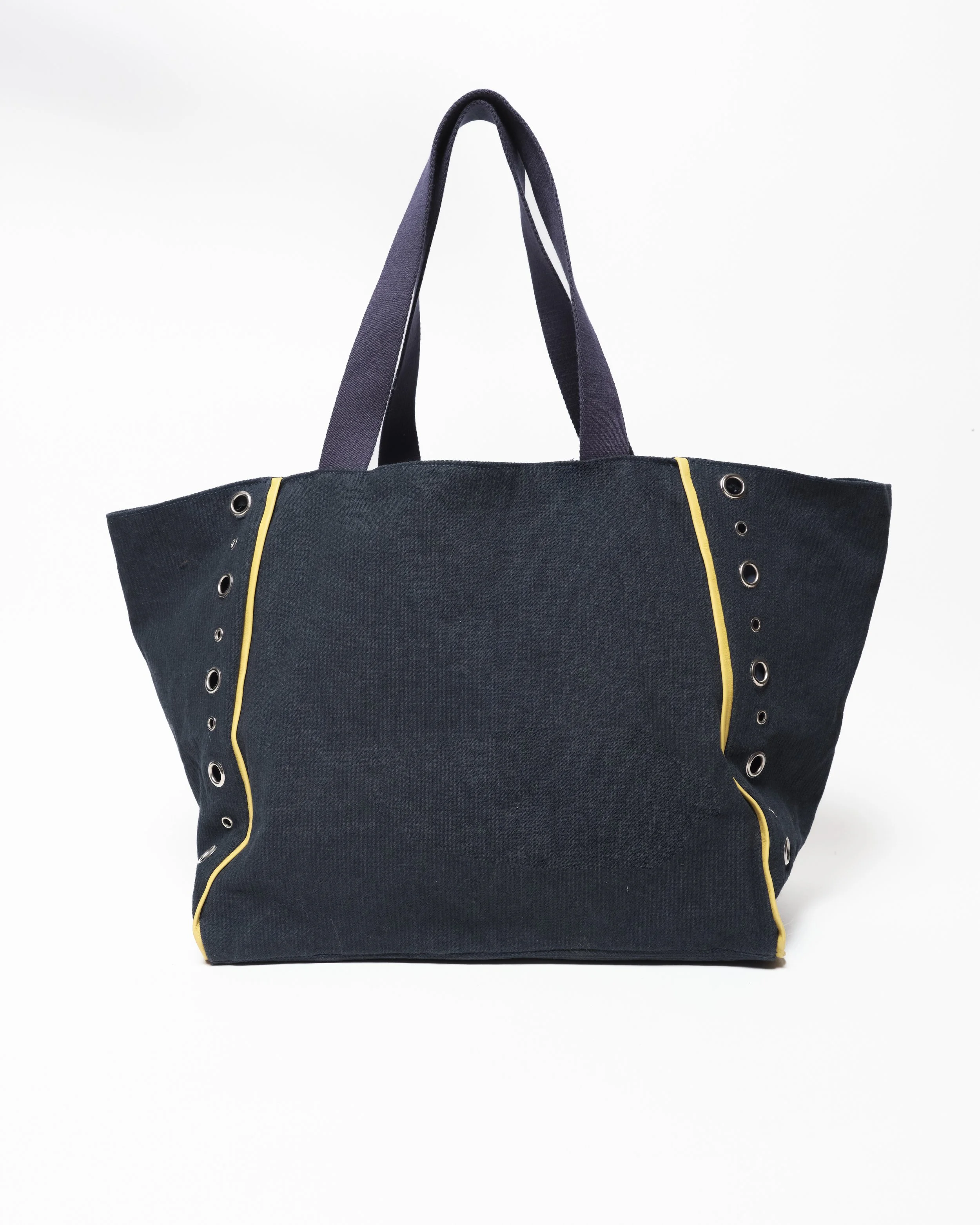 PORCELAIN TOTE -  TEXTURED NAVY