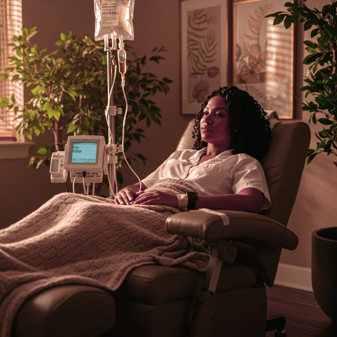 IV Therapy In-person hydration and supportive treatment