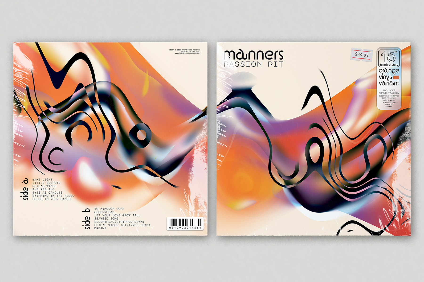"Manners" by Passion Pit | Cover Redesign