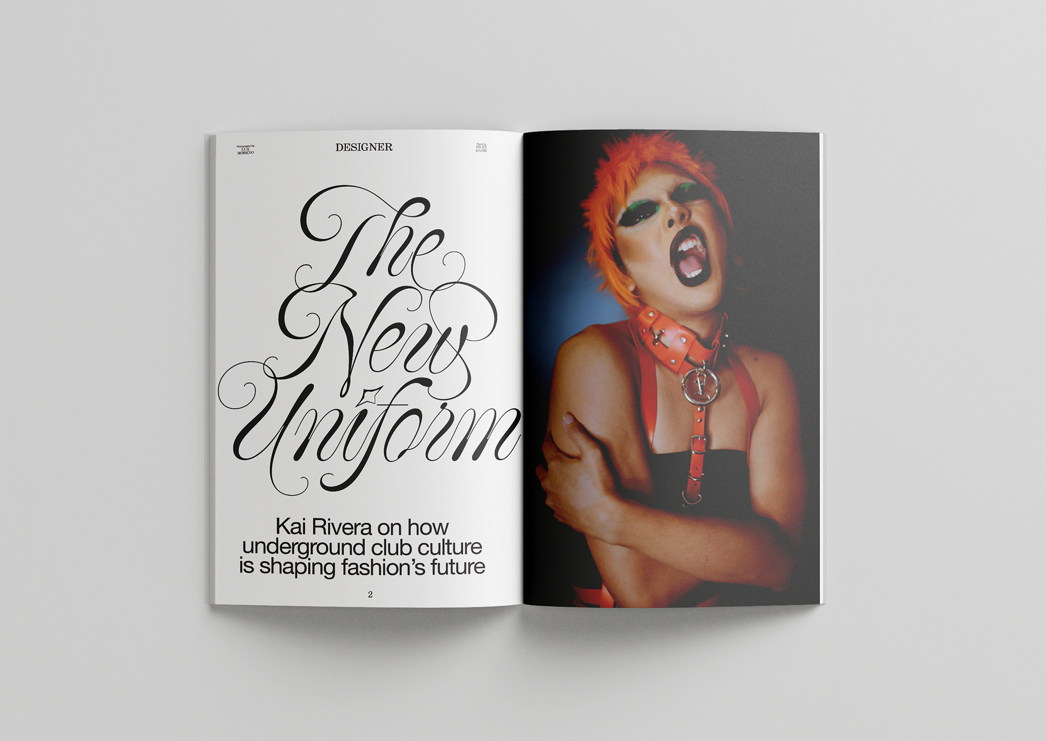 "Interview" Magazine Recreation | Editorial Design