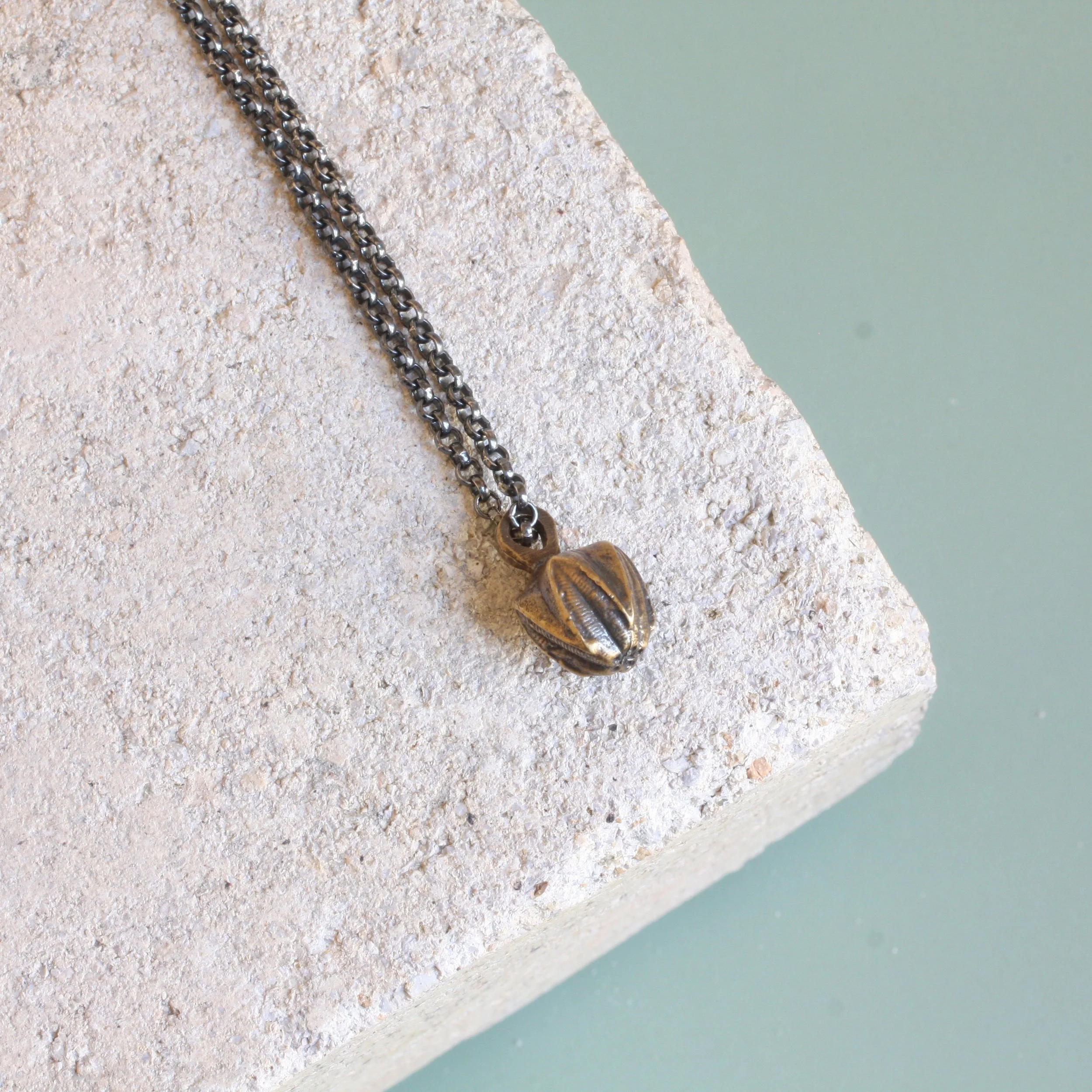 Blastoid Necklace Brass:Silver 2.jpg