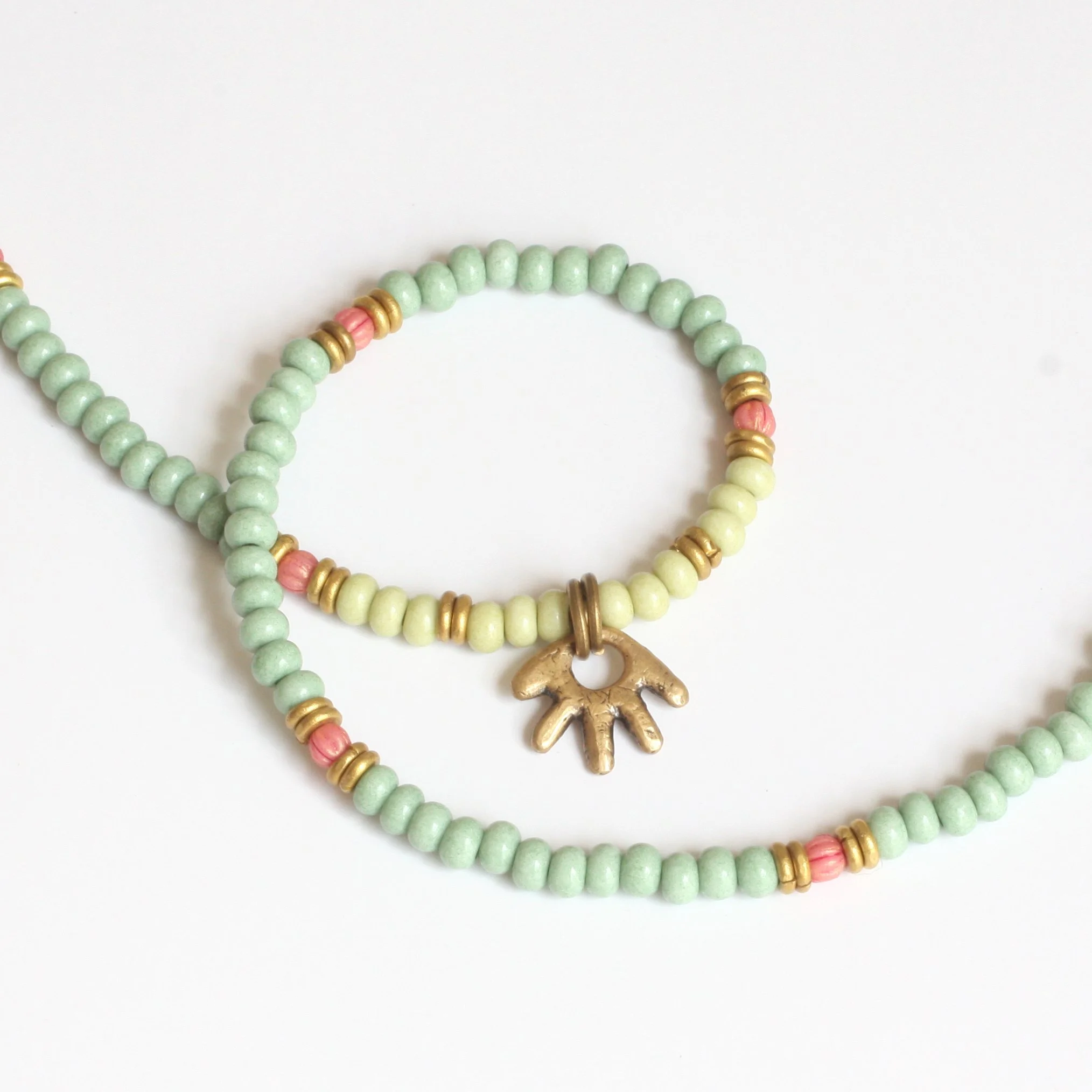 Sun Hand Necklace