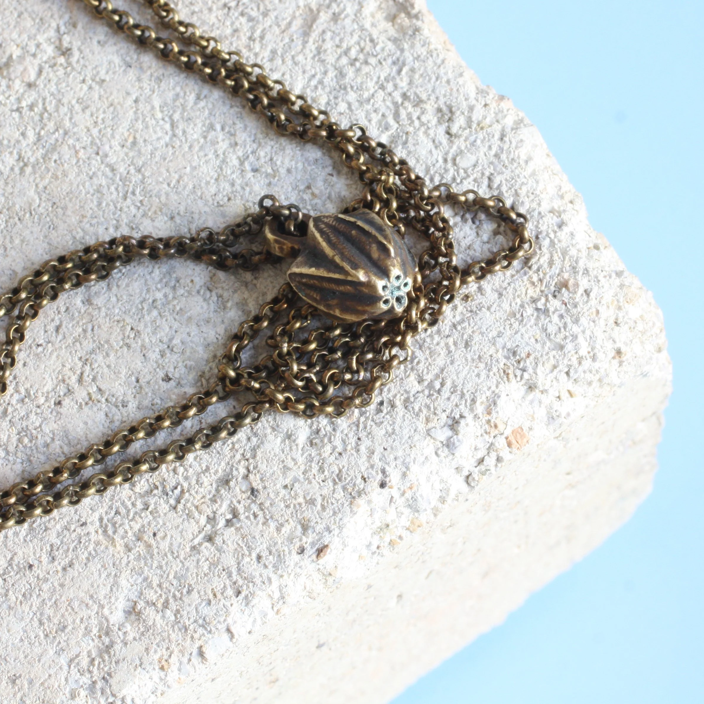 Blastoid Necklace BRass:Brass 5.jpg
