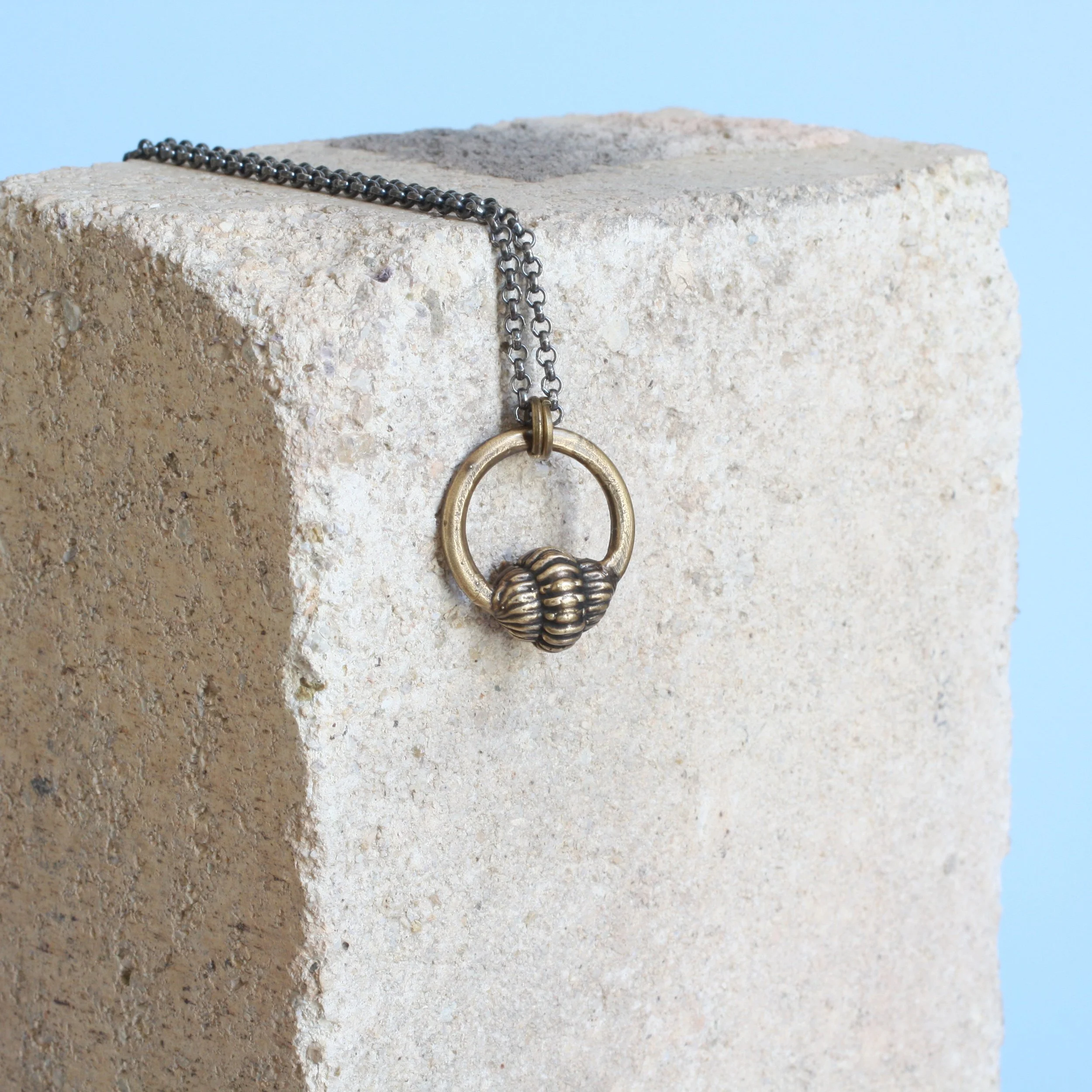 Sphae Necklace Brass:Brass 4.jpg