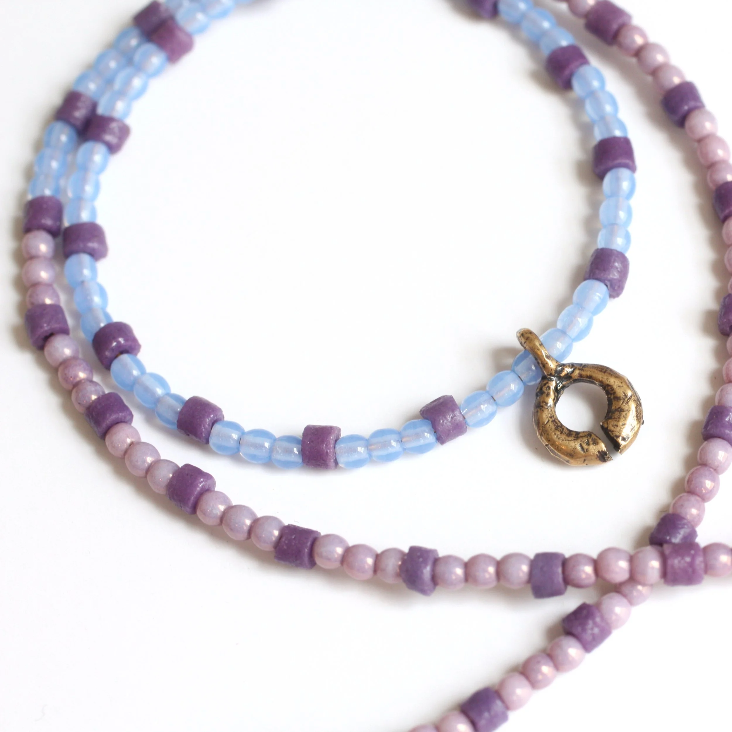 Broken Ring Necklace