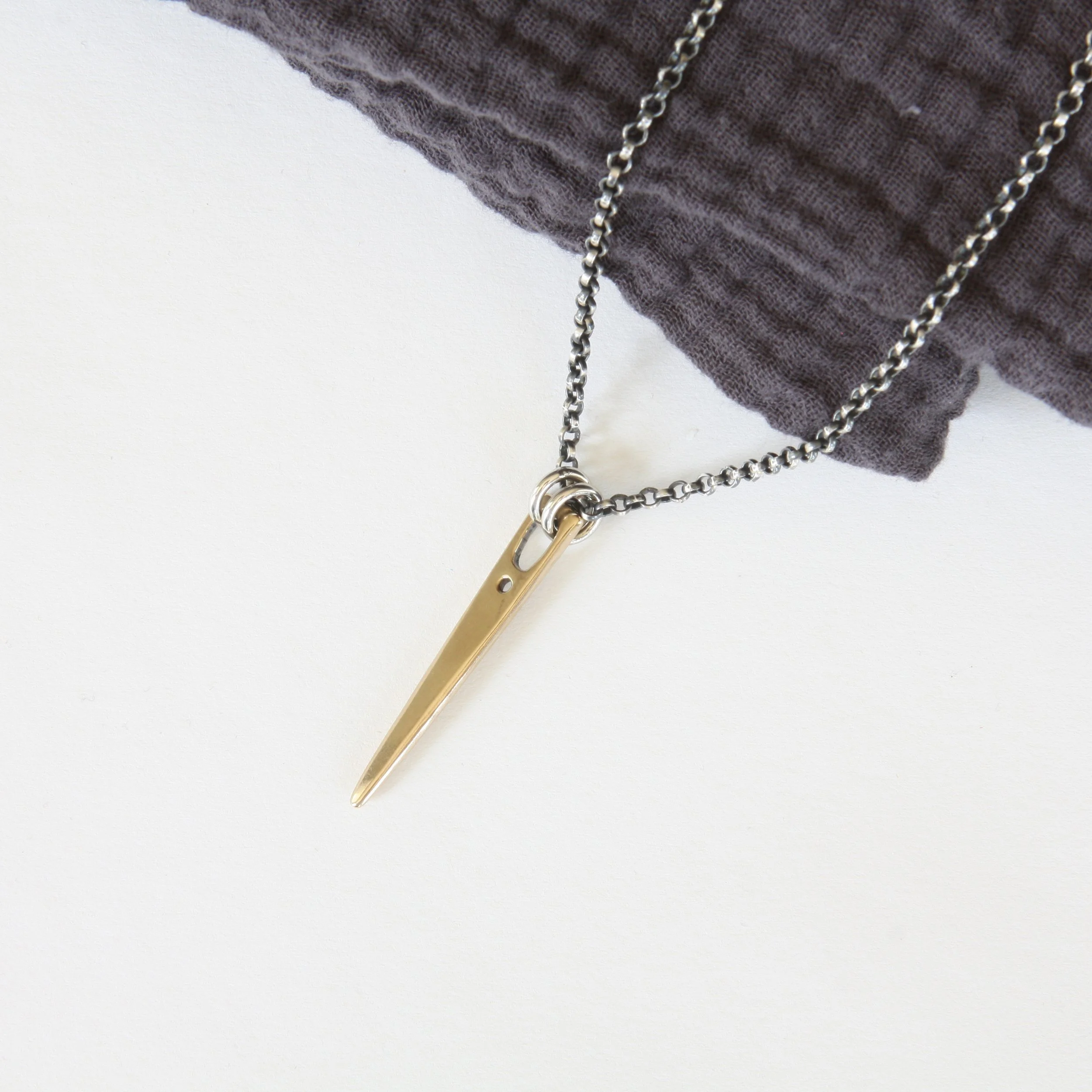 Ancient Needle Necklace