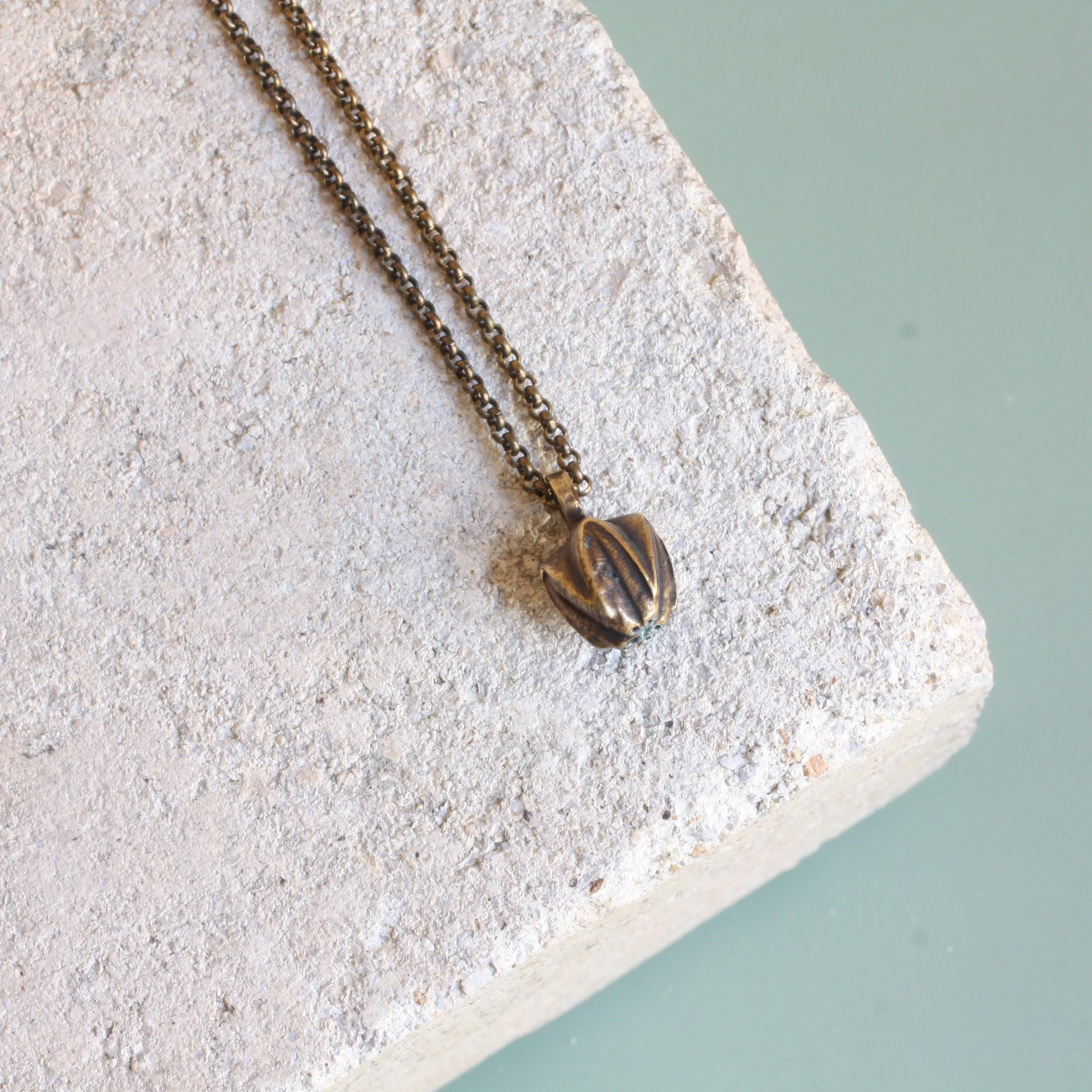 Blastoid Necklace Brass:Brass 2.jpg