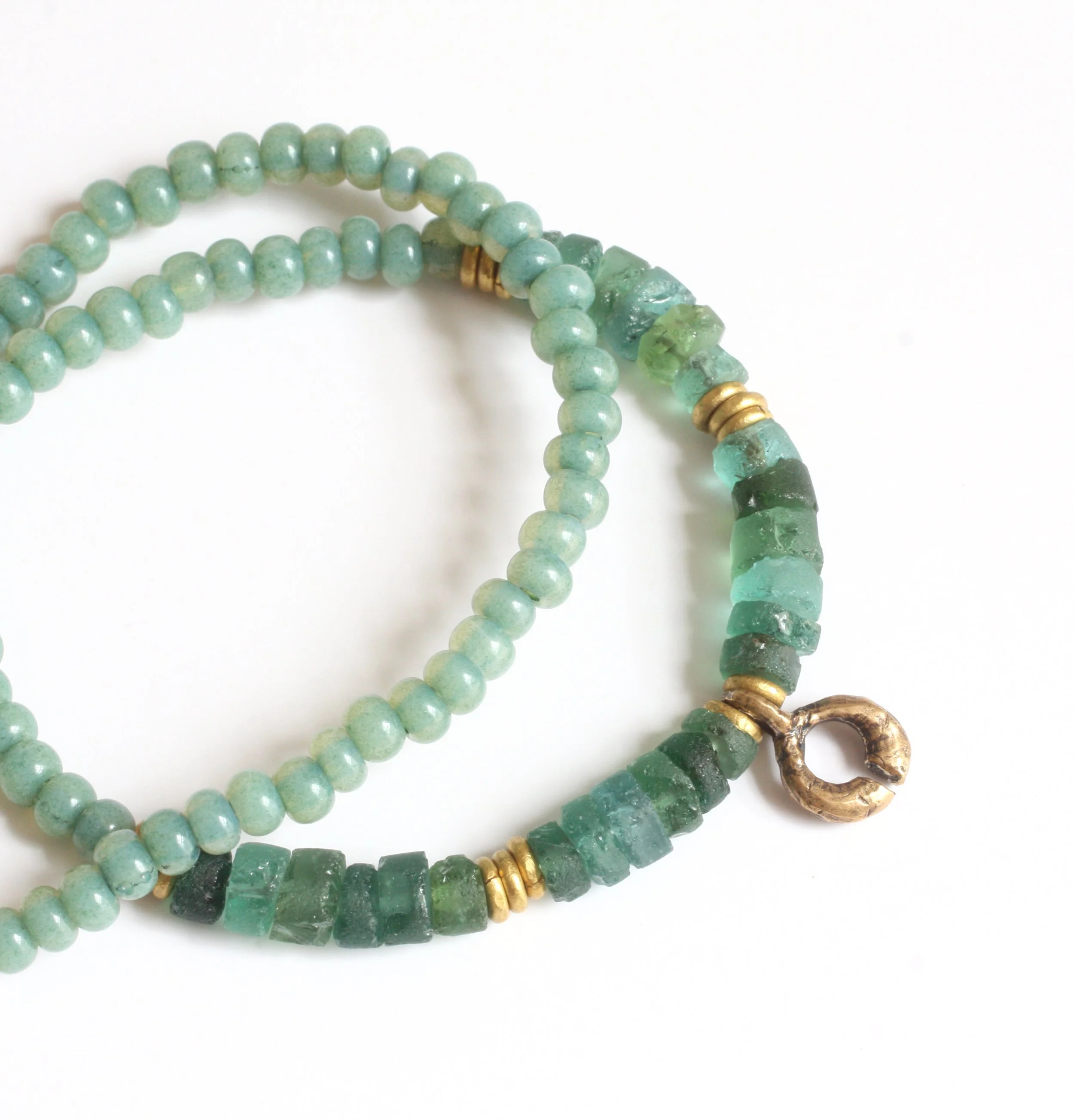 Broken Ring Necklace