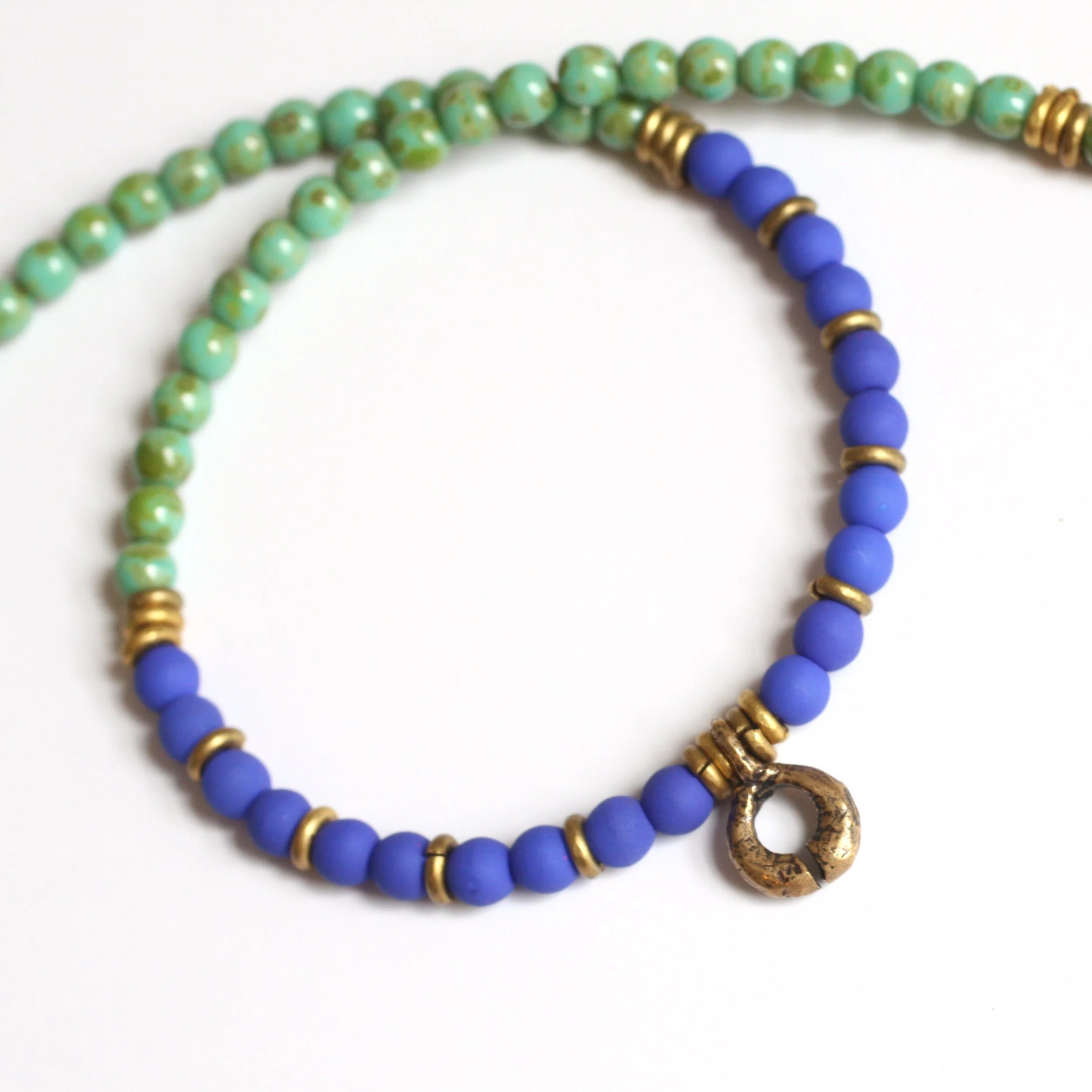 Broken Ring Necklace