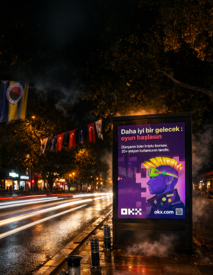 OKX - Istanbul Out of Home Campaign