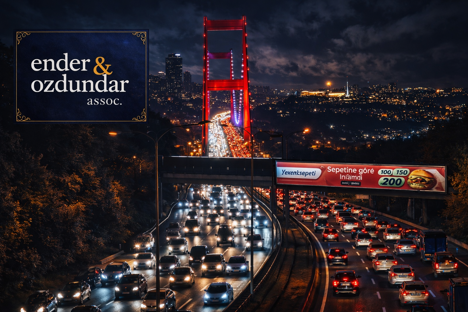 Yemeksepeti Legendary Overpass Pediments