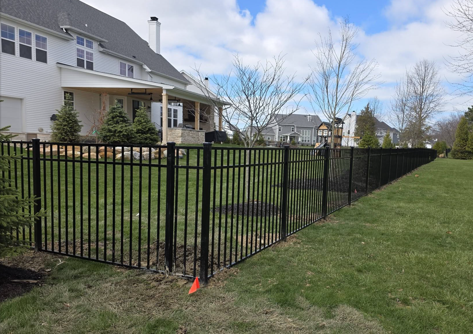 Ornamental fence installed in Avon Lake