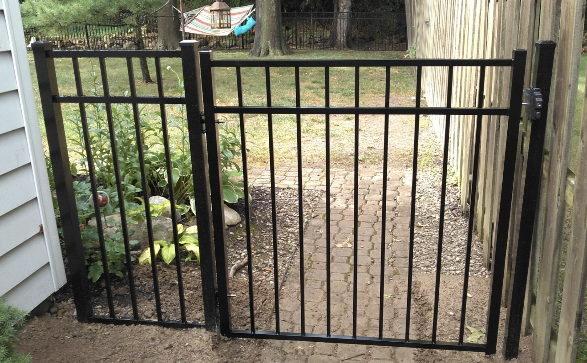 Ornamental gate installed in Berea, Ohio