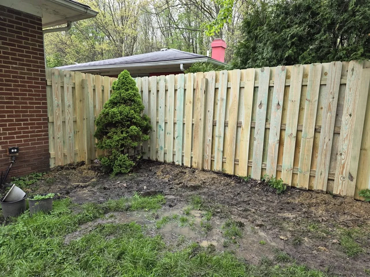 Wooden Fence in Berea