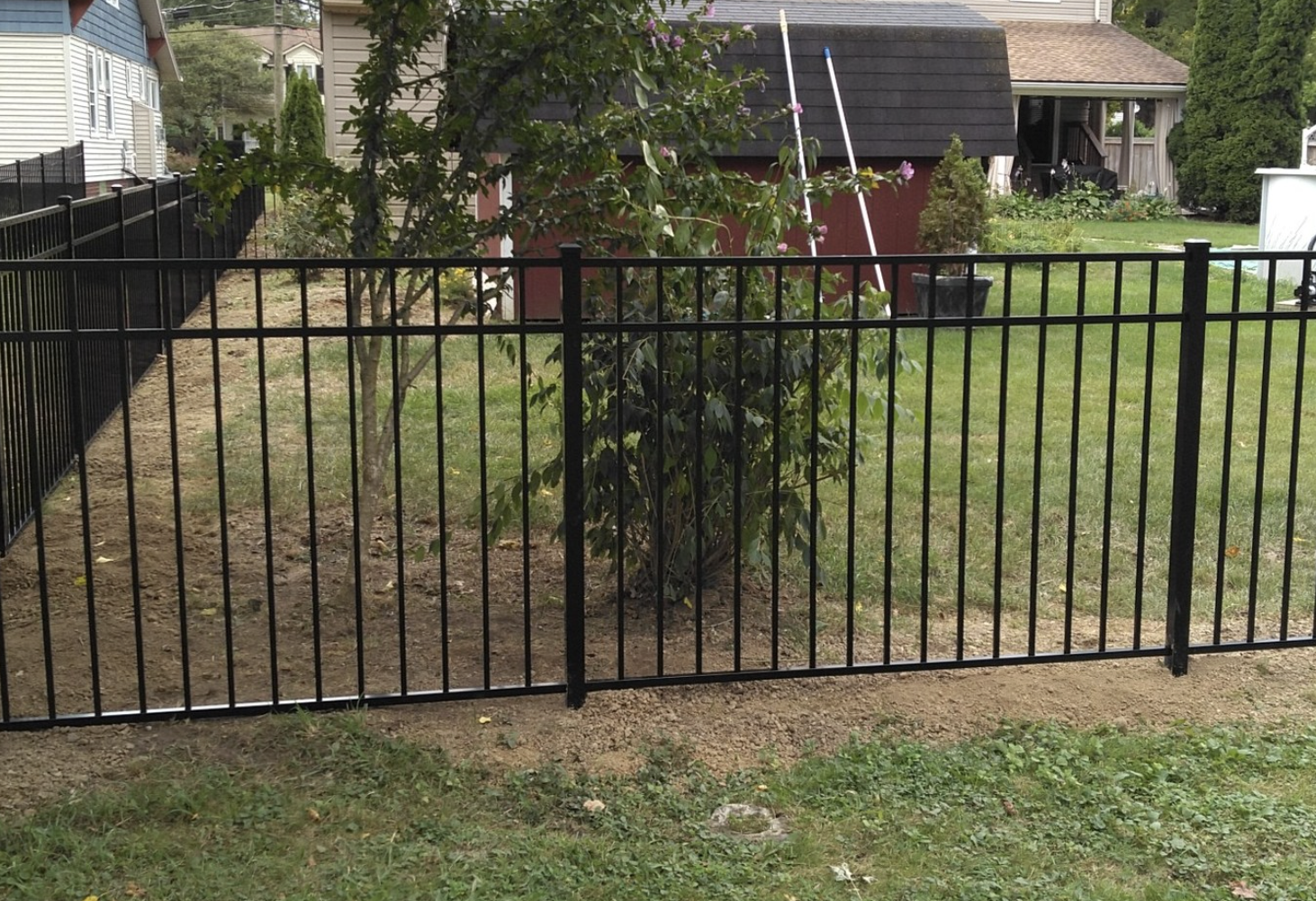 Ornamental fence in olmsted falls installed by All Outdoor Fence and More