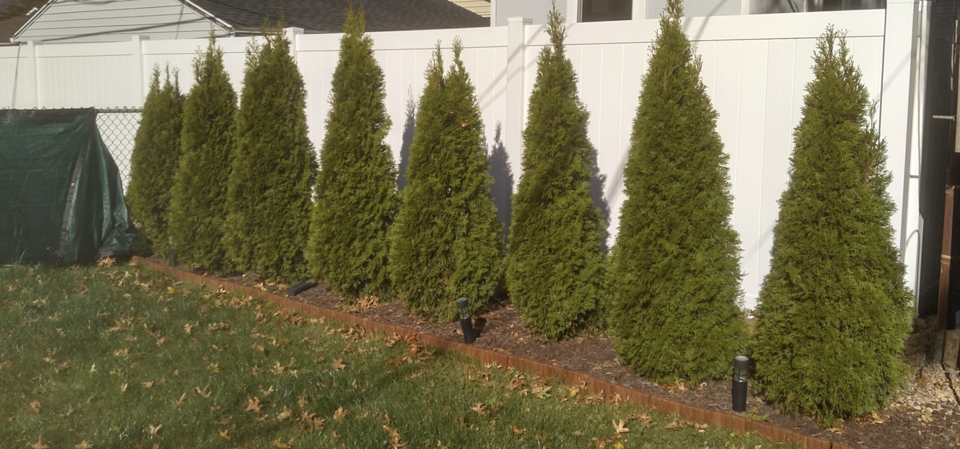Vinyl Fence installed by All Outdoor Fence & More in Brook Park, Ohio