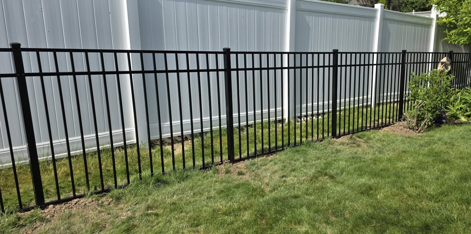 Ornamental fence in Berea, Ohio