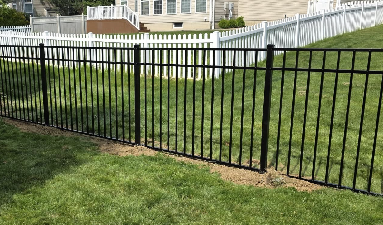 Ornamental fence installation in Berea