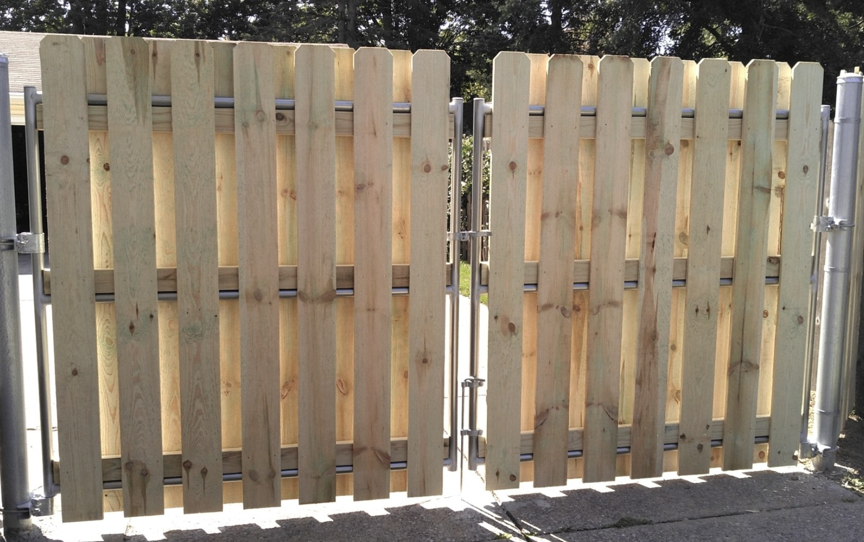 Wooden gate in Berea, OH